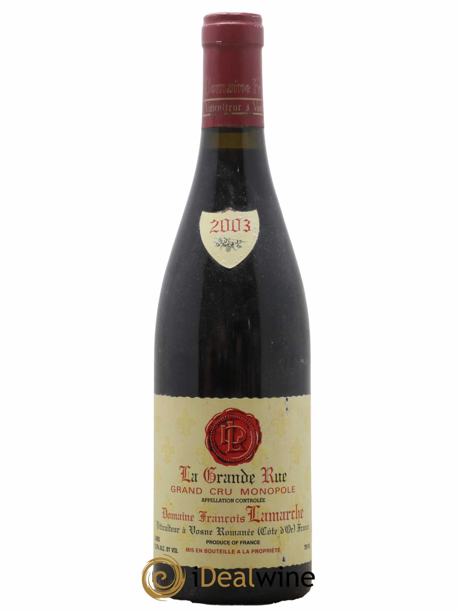 La Grande Rue Grand Cru Lamarche (Domaine) 2003 - Lot de 1 bouteille - 0