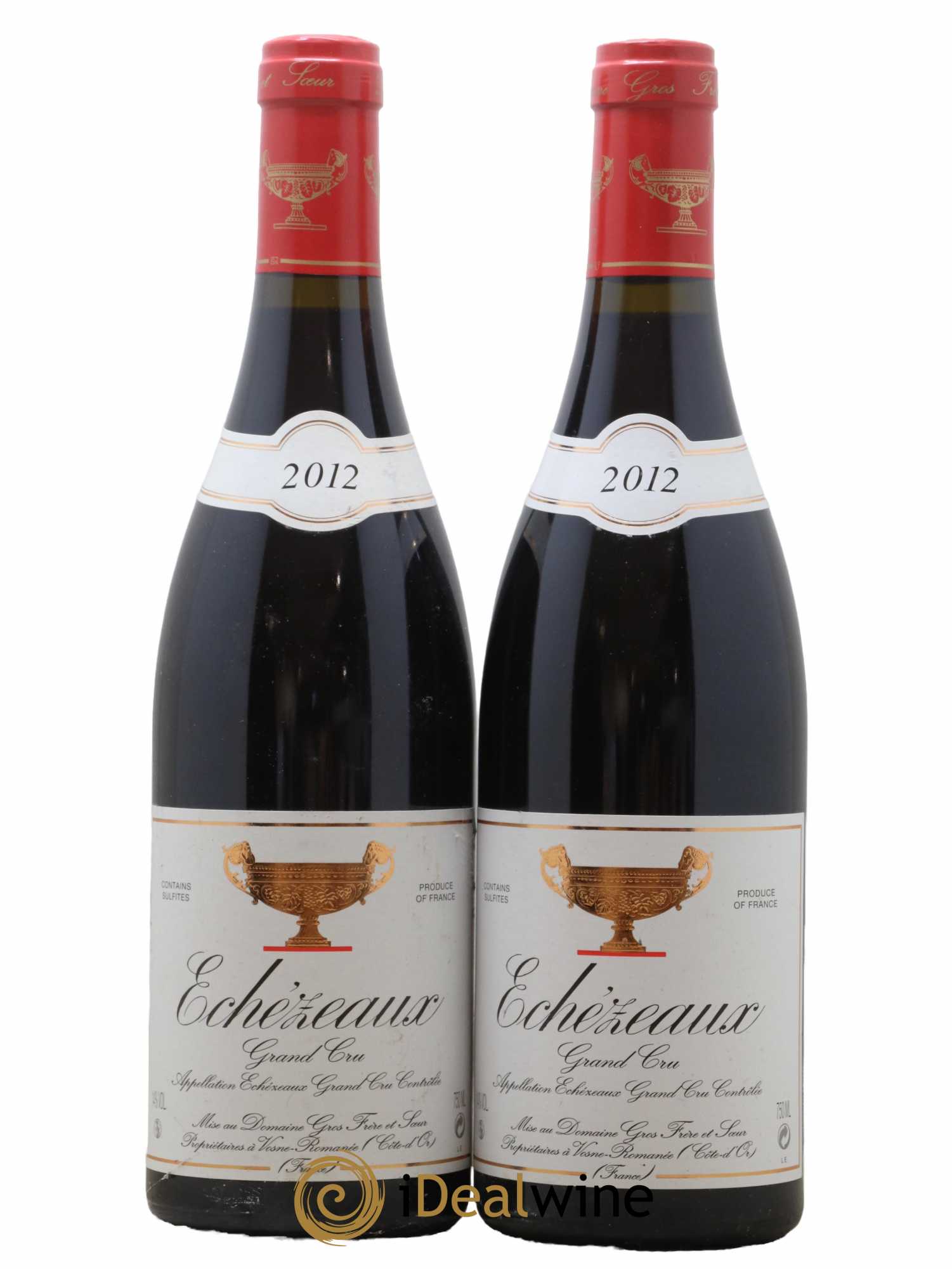 Echezeaux Grand Cru Gros Frère & Soeur 2012 - Lot de 2 bouteilles - 0