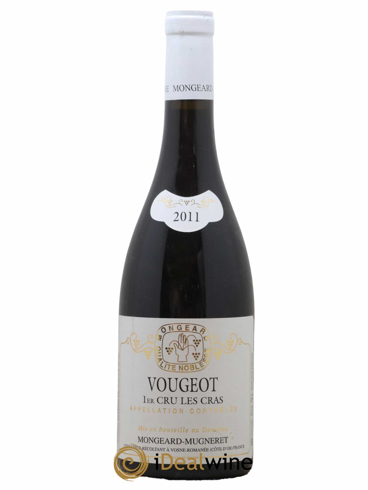 Vougeot 1er Cru Les Cras Mongeard-Mugneret (Domaine) 2011 - Lot de 1 bouteille - 0