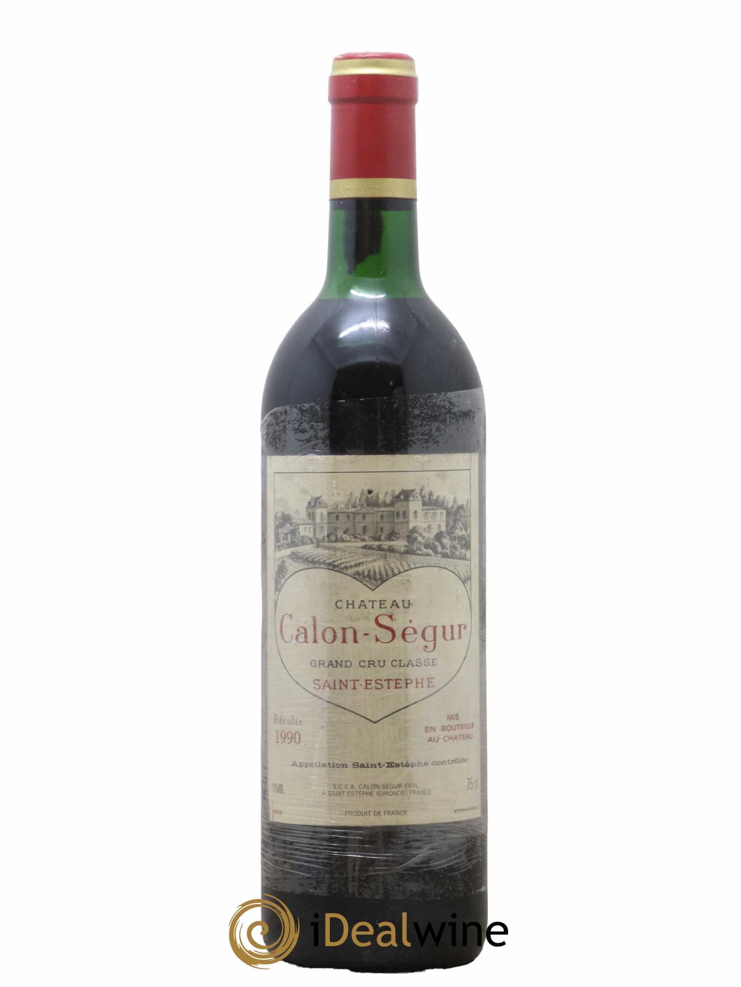 Château Calon Ségur 3ème Grand Cru Classé 1990 - Lot de 1 bouteille - 0