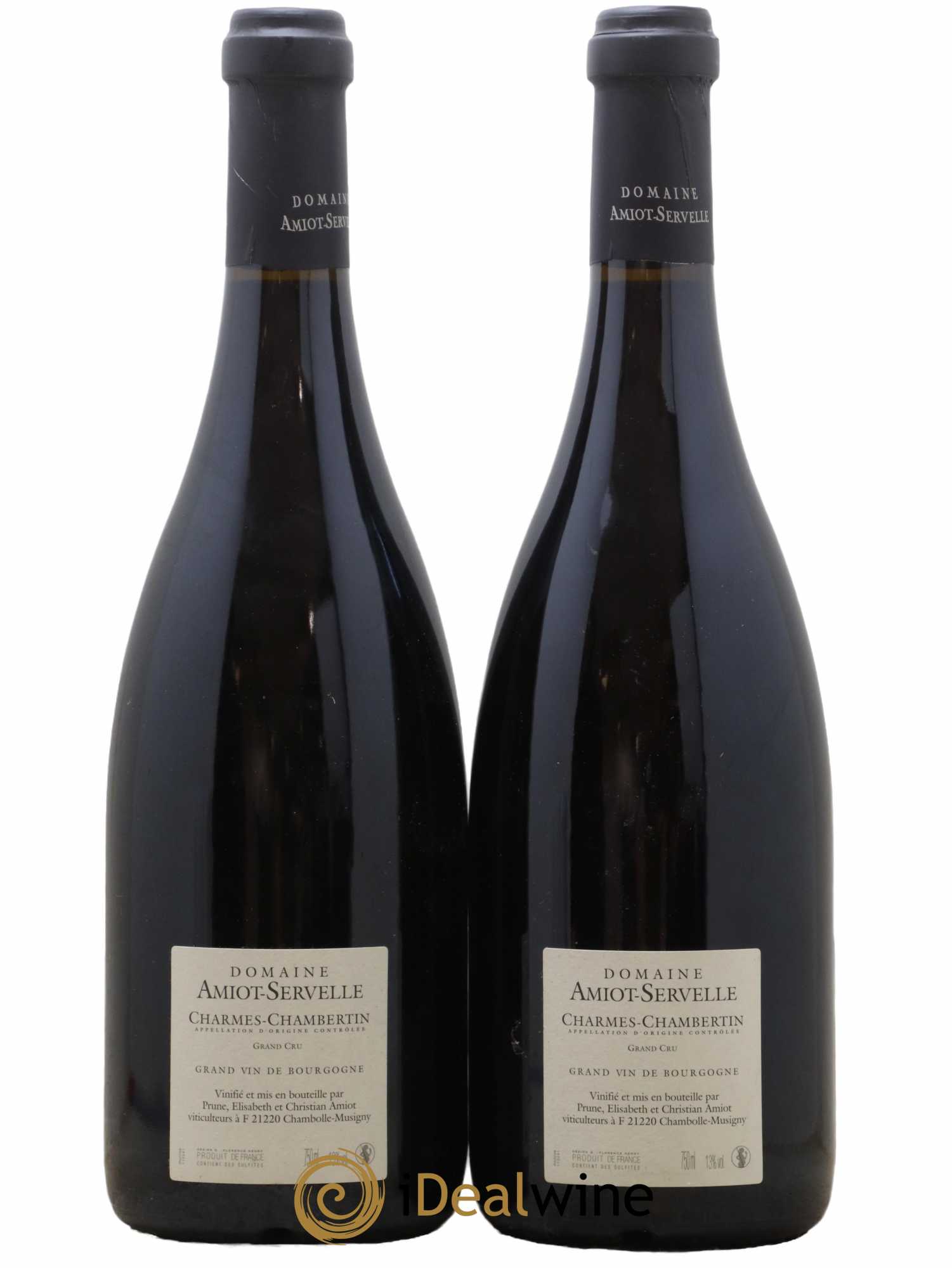 Charmes-Chambertin Grand Cru Amiot-Servelle 2012 - Lot of 2 bottles - 1