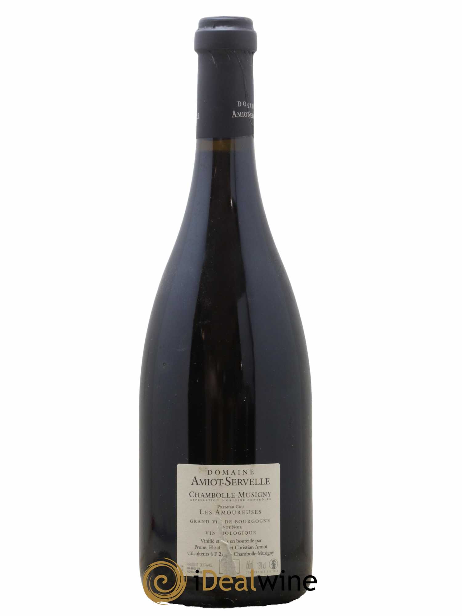 Chambolle-Musigny 1er Cru Les Amoureuses Amiot-Servelle 2012 - Lot de 1 bouteille - 1