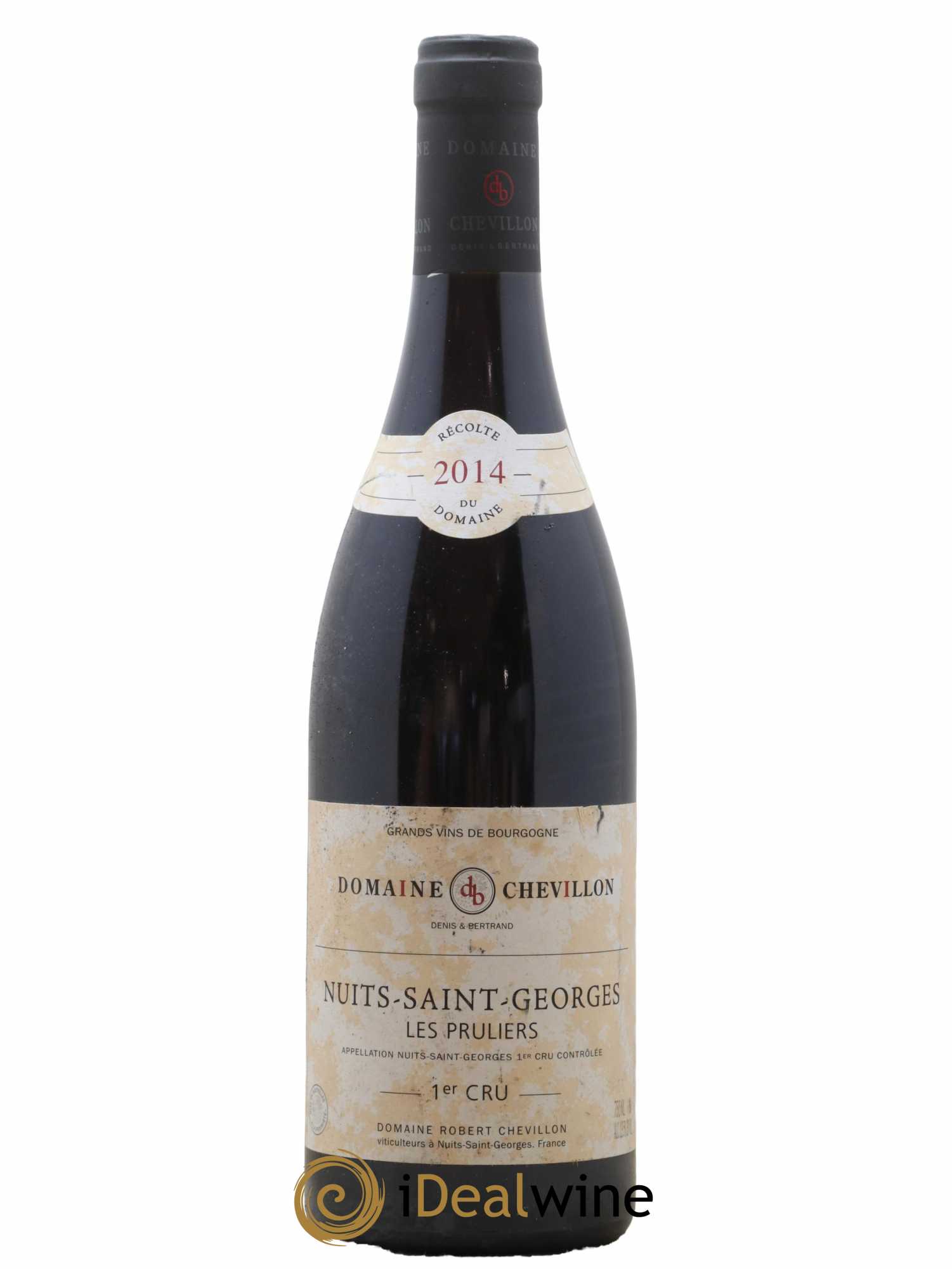 Nuits-Saint-Georges 1er Cru Les Pruliers Robert Chevillon 2014 - Lot de 1 bouteille - 0