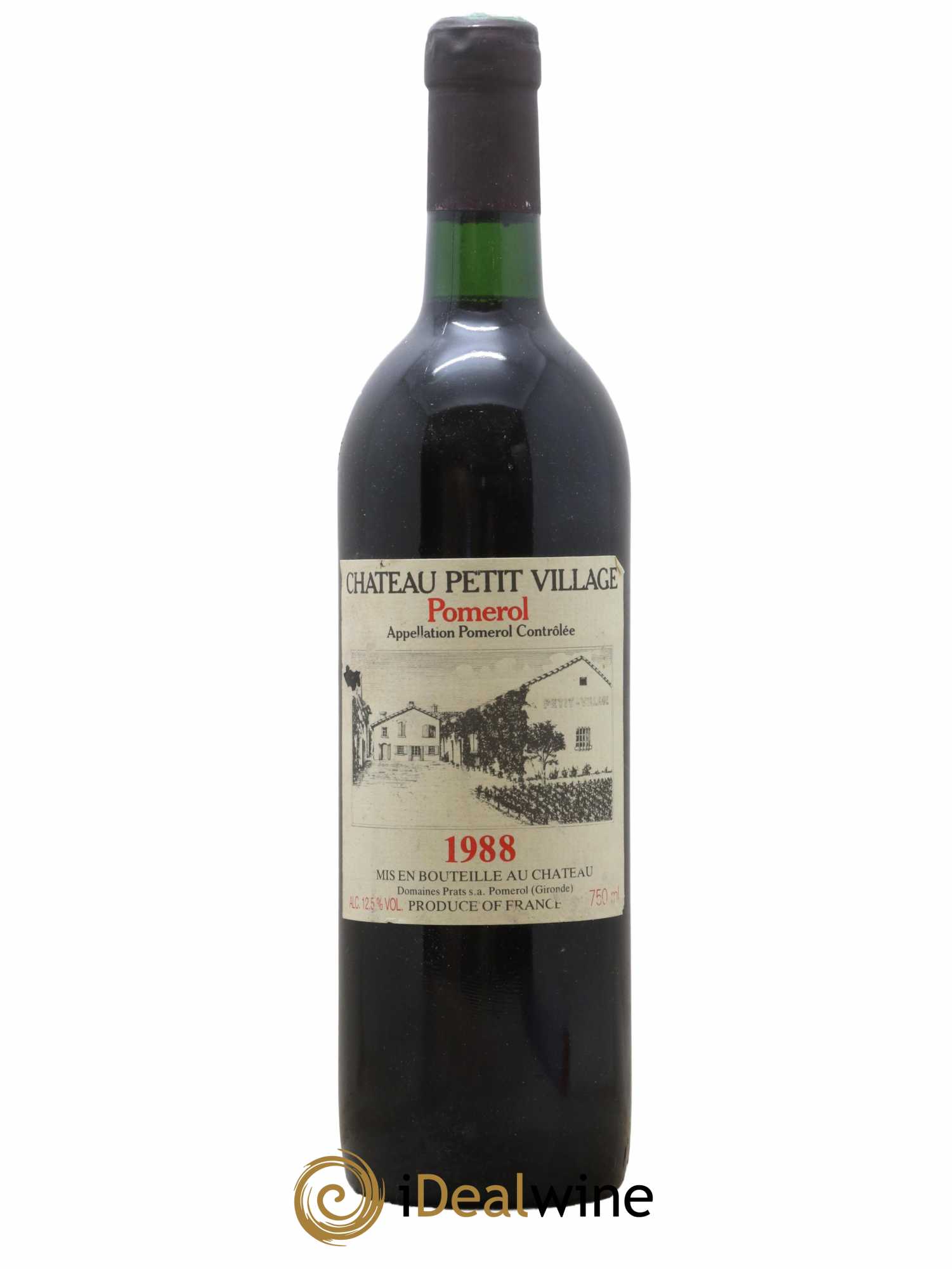 Château Petit Village 1988 - Lot de 1 bouteille - 0