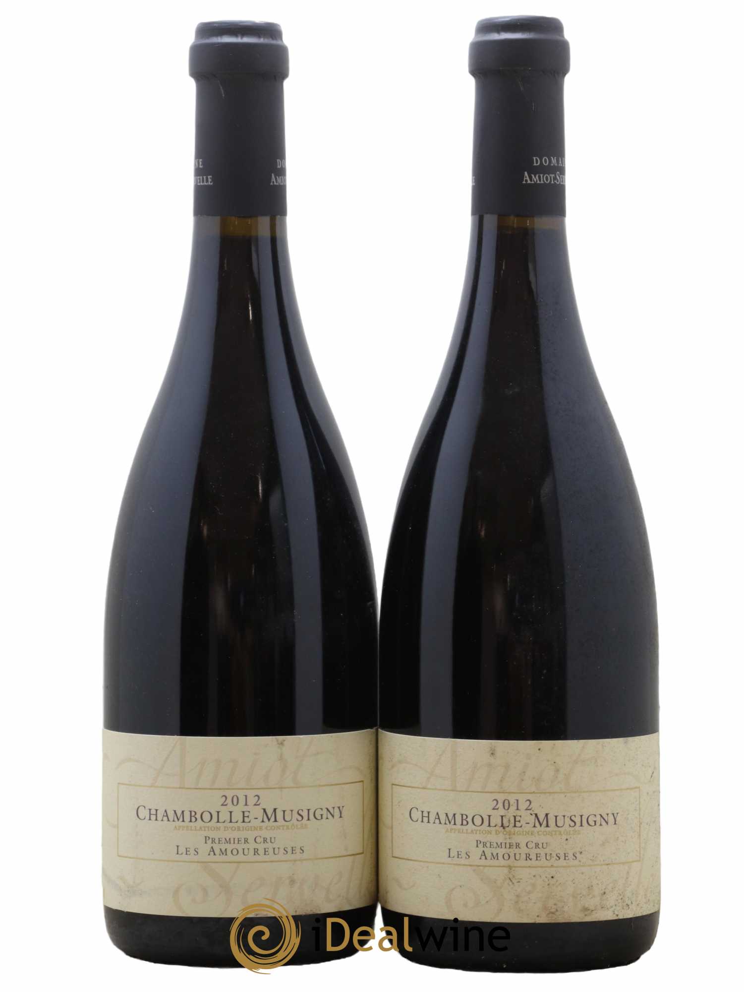 Chambolle-Musigny 1er Cru Les Amoureuses Amiot-Servelle 2012 - Lot de 2 bouteilles - 0