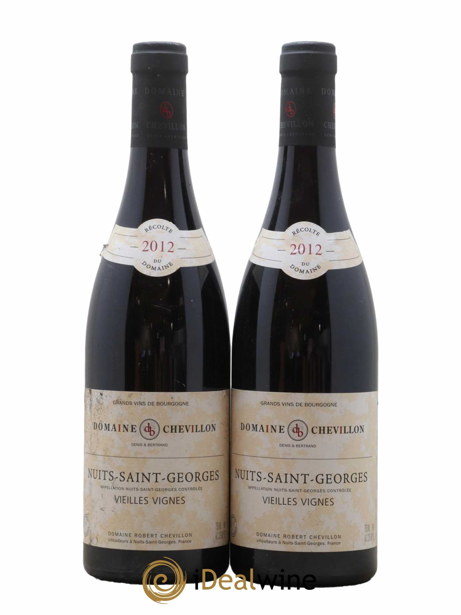 Nuits-Saint-Georges Vieilles vignes Robert Chevillon 2012 - Lot de 2 bouteilles - 0