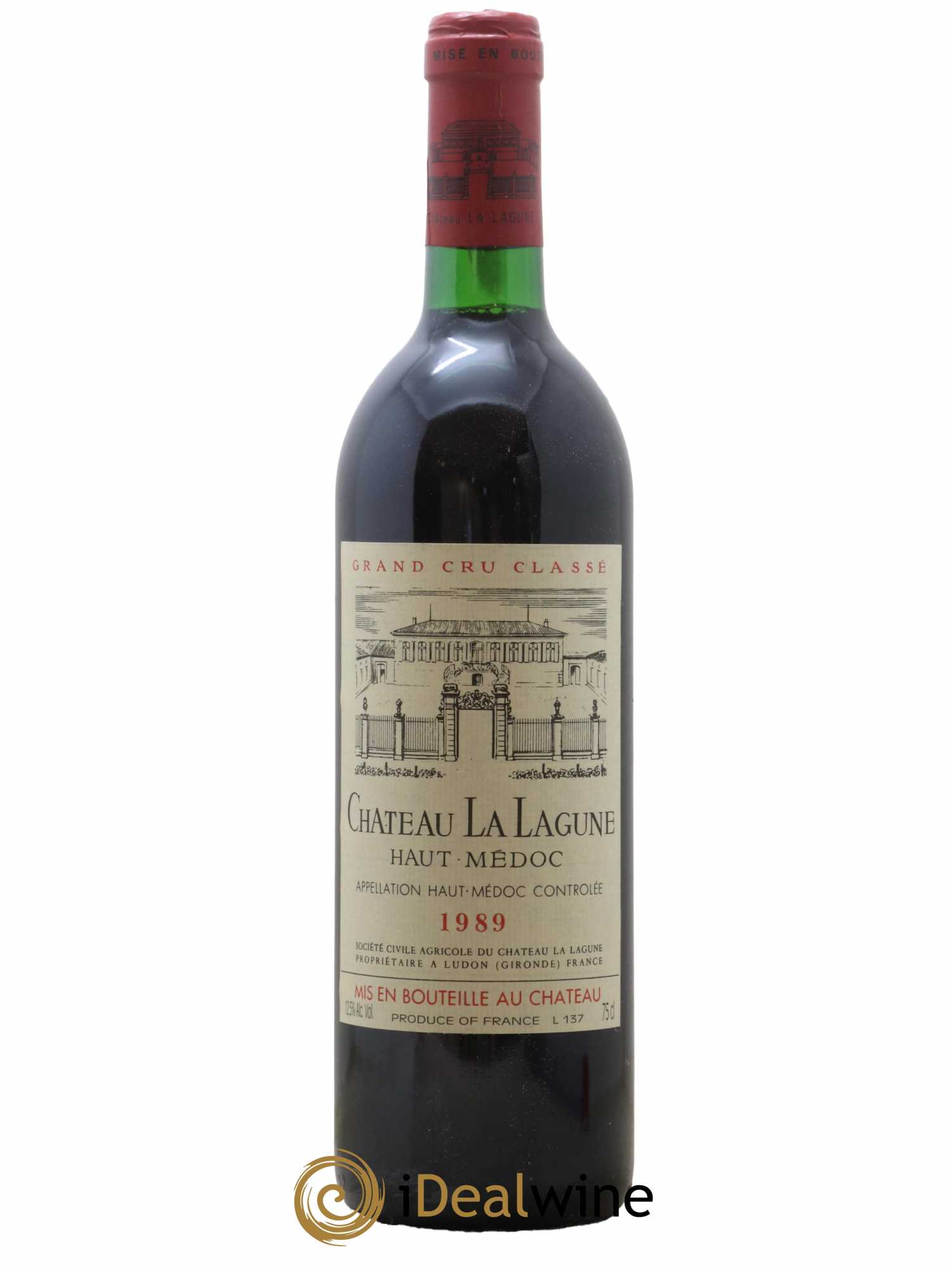 Château la Lagune 3ème Grand Cru Classé 1989 - Lot de 1 bouteille - 0