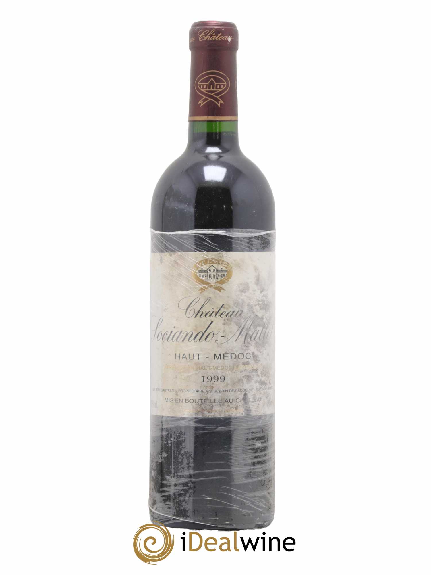 Château Sociando Mallet 1999 - Lotto di 1 bottiglia - 0