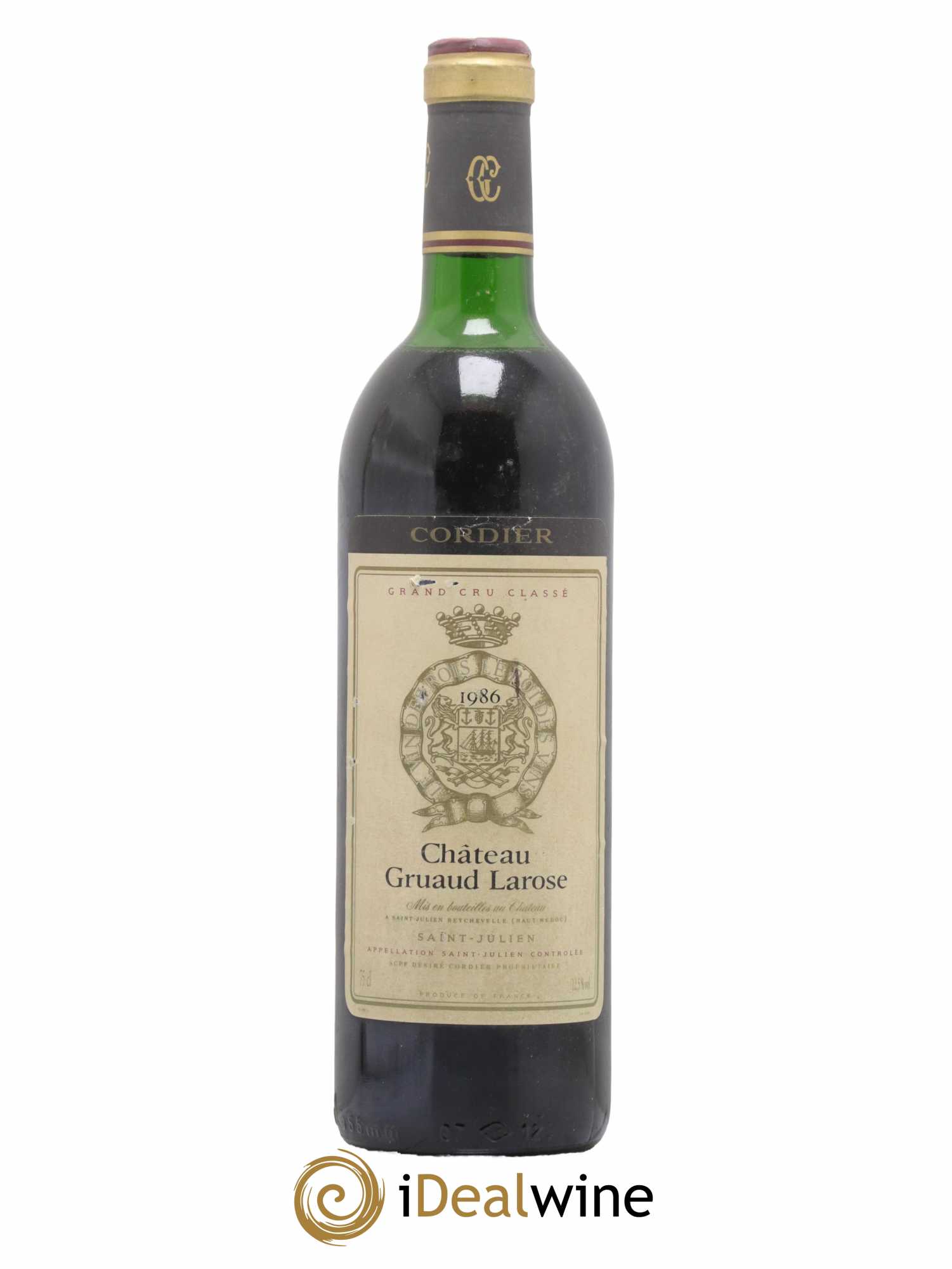 Château Gruaud Larose 2ème Grand Cru Classé 1986 - Lot de 1 bouteille - 0