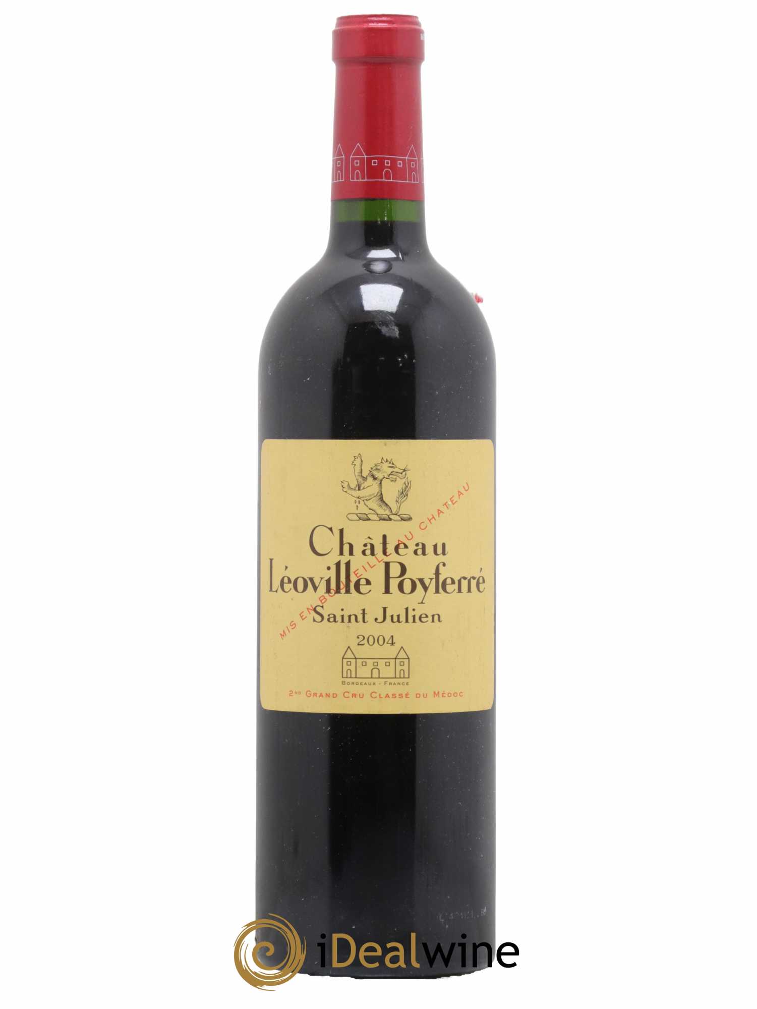 Château Léoville Poyferré 2ème Grand Cru Classé 2004 - Lot de 1 bouteille - 0