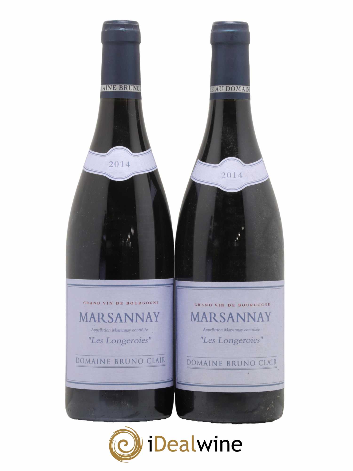 Marsannay Les Longeroies Bruno Clair (Domaine) 2014 - Lot de 2 bouteilles - 0