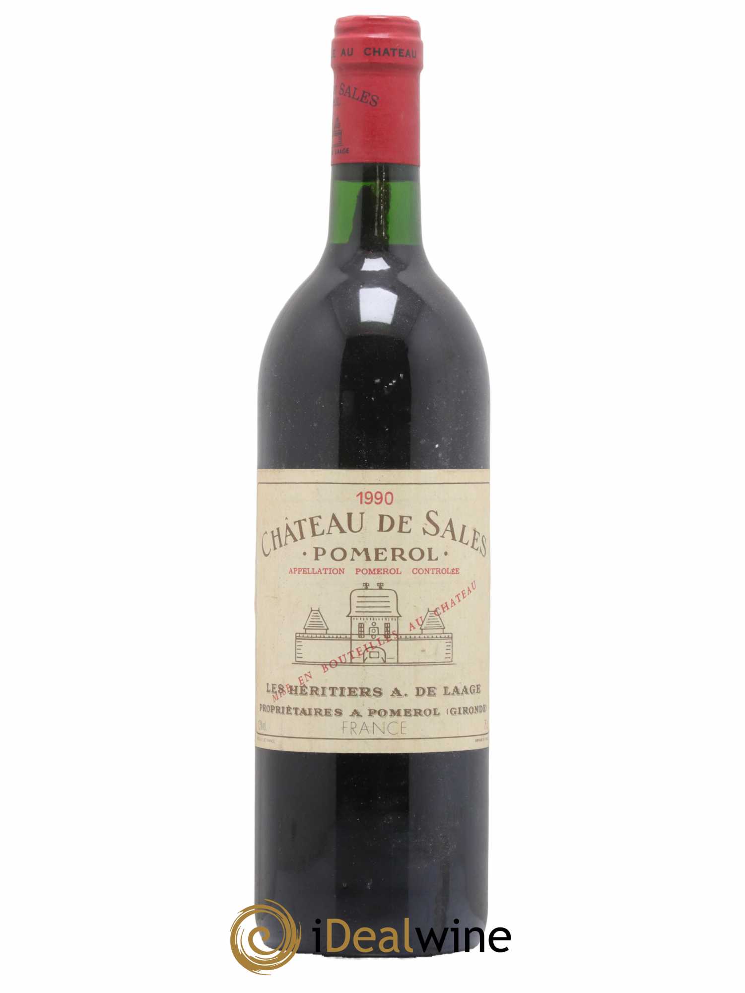 Château de Sales 1990 - Lot de 1 bouteille - 0