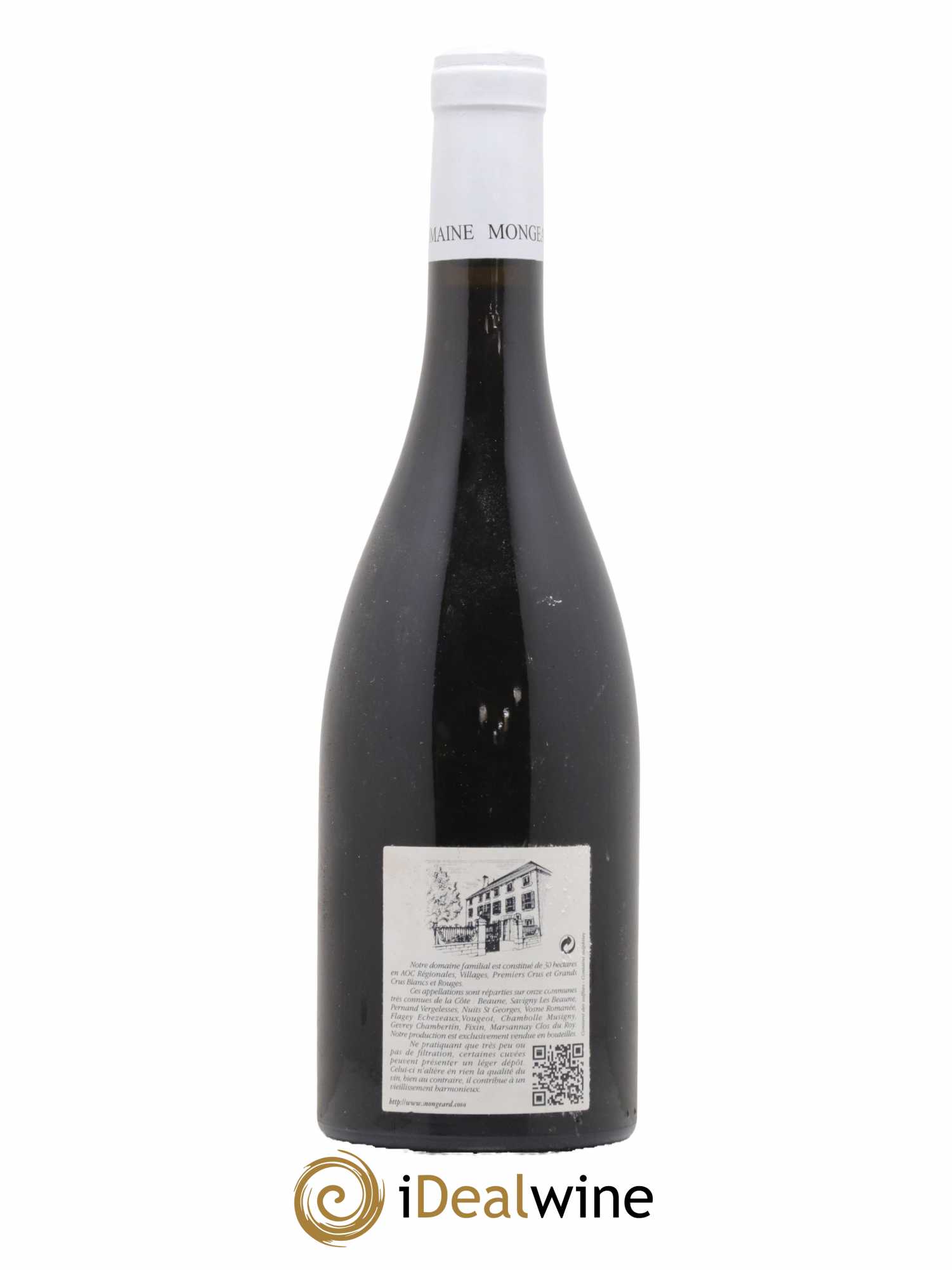 Clos de Vougeot Grand Cru Mongeard-Mugneret (Domaine) 2012 - Lot de 1 bouteille - 1
