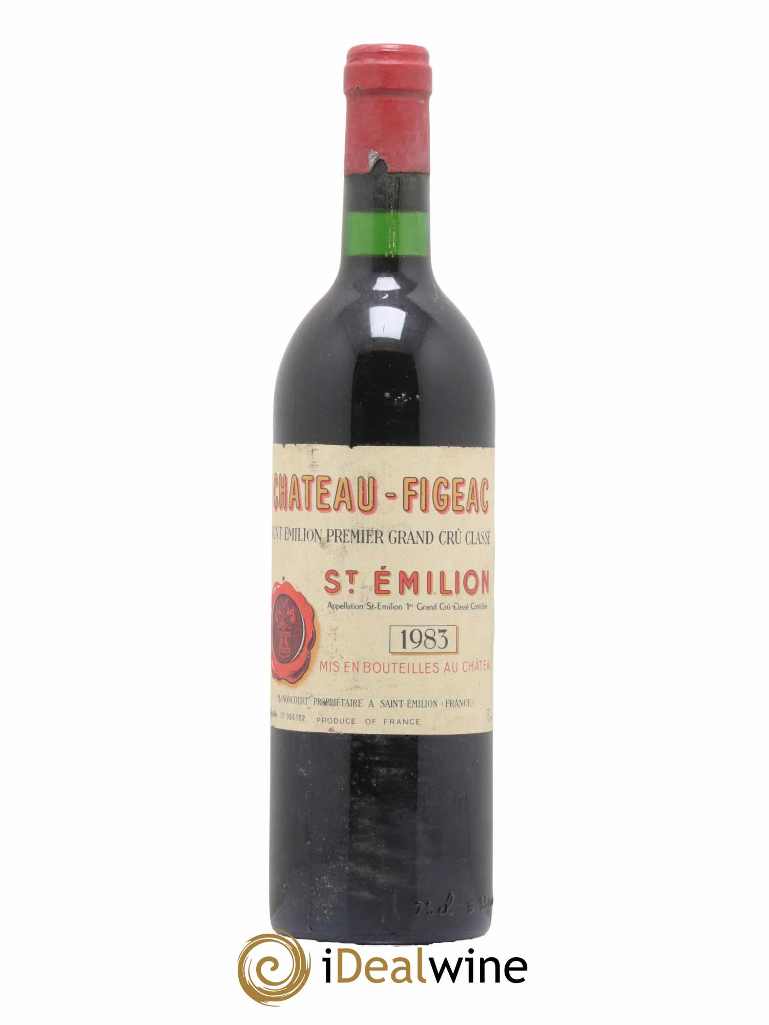 Château Figeac 1er Grand Cru Classé A 1983 - Lot de 1 bouteille - 0