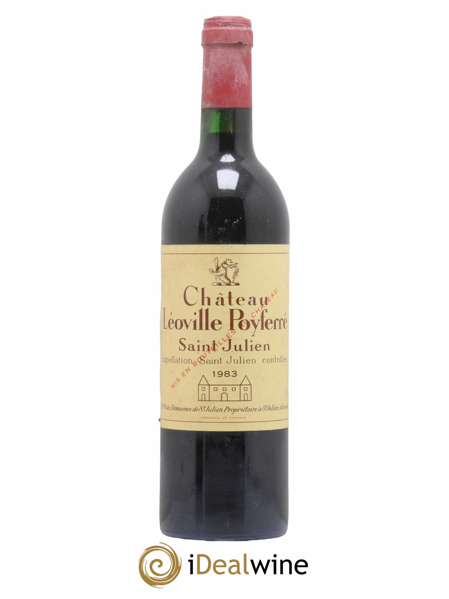Château Léoville Poyferré 2ème Grand Cru Classé 1983 - Lot de 1 bouteille - 0