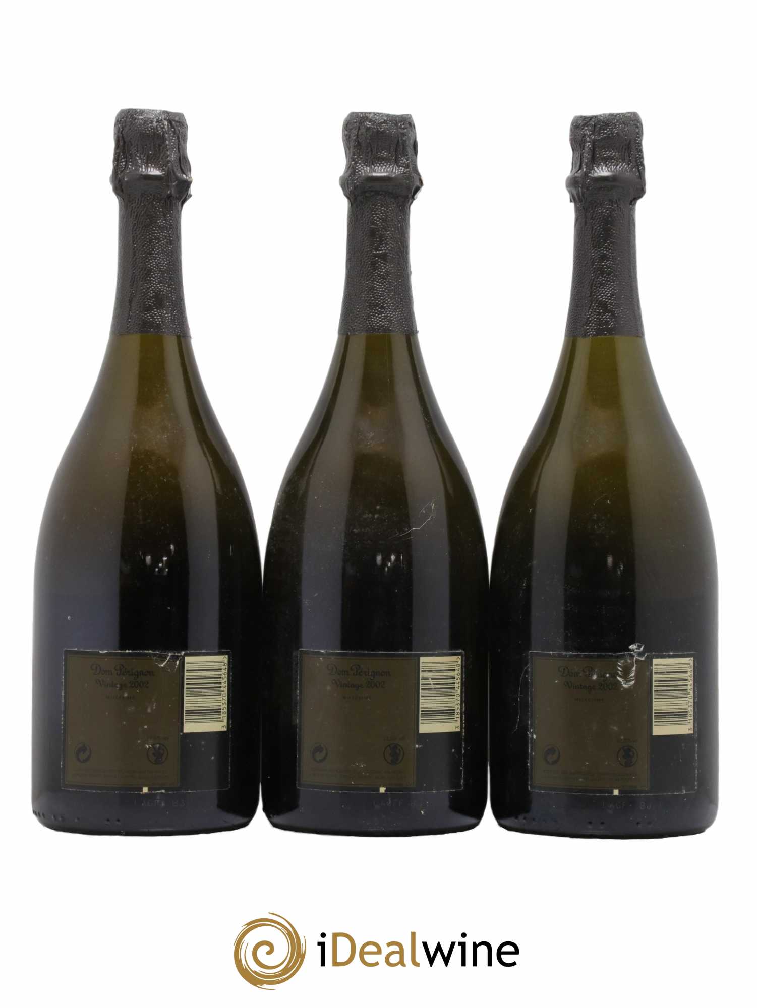 Brut Dom Pérignon 2002 - Lot de 3 bouteilles - 1