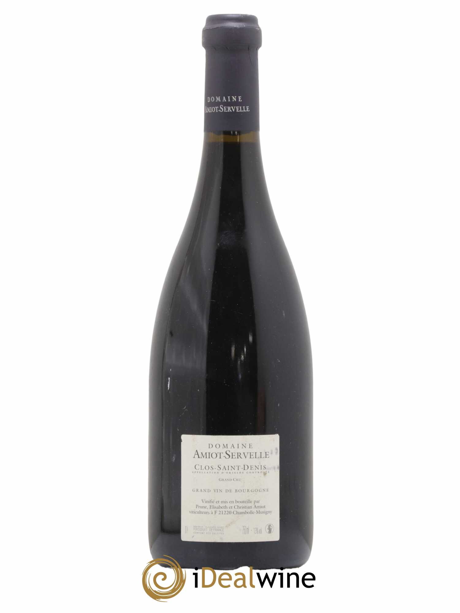 Clos Saint-Denis Grand Cru Amiot-Servelle 2013 - Lot de 1 bouteille - 1