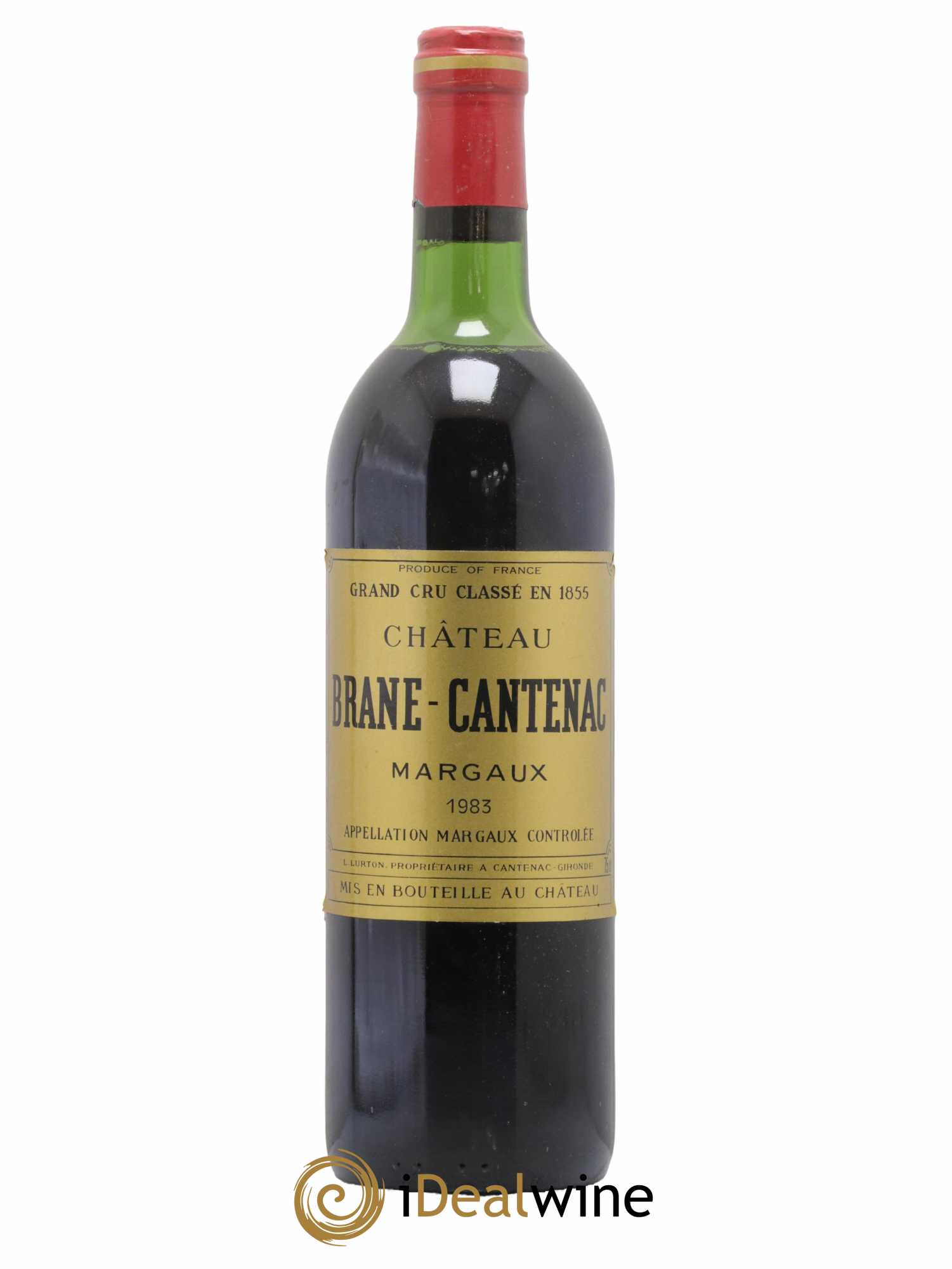 Château Brane Cantenac 2ème Grand Cru Classé 1983 - Lot de 1 bouteille - 0