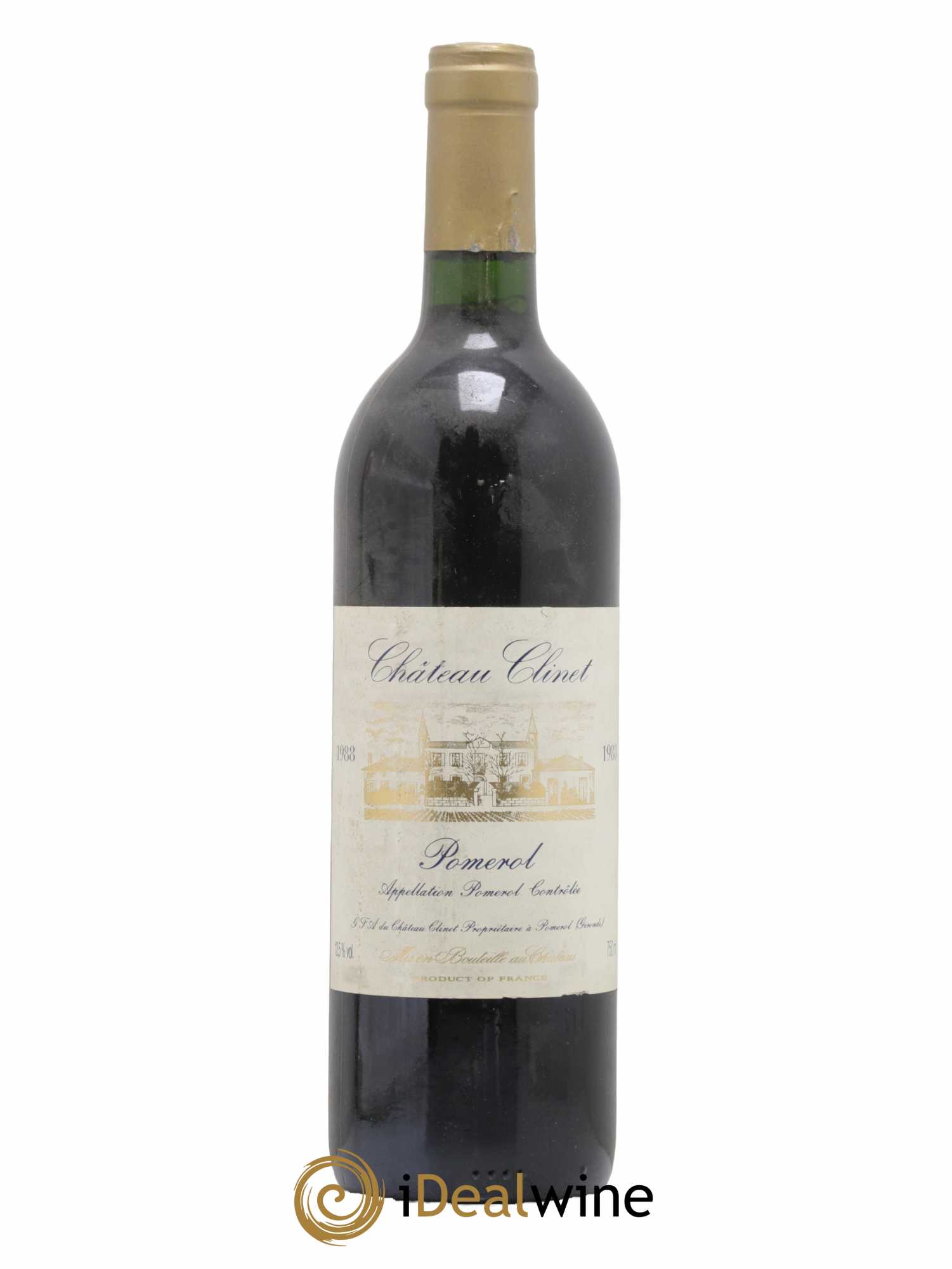 Château Clinet 1988 - Lot de 1 bouteille - 0