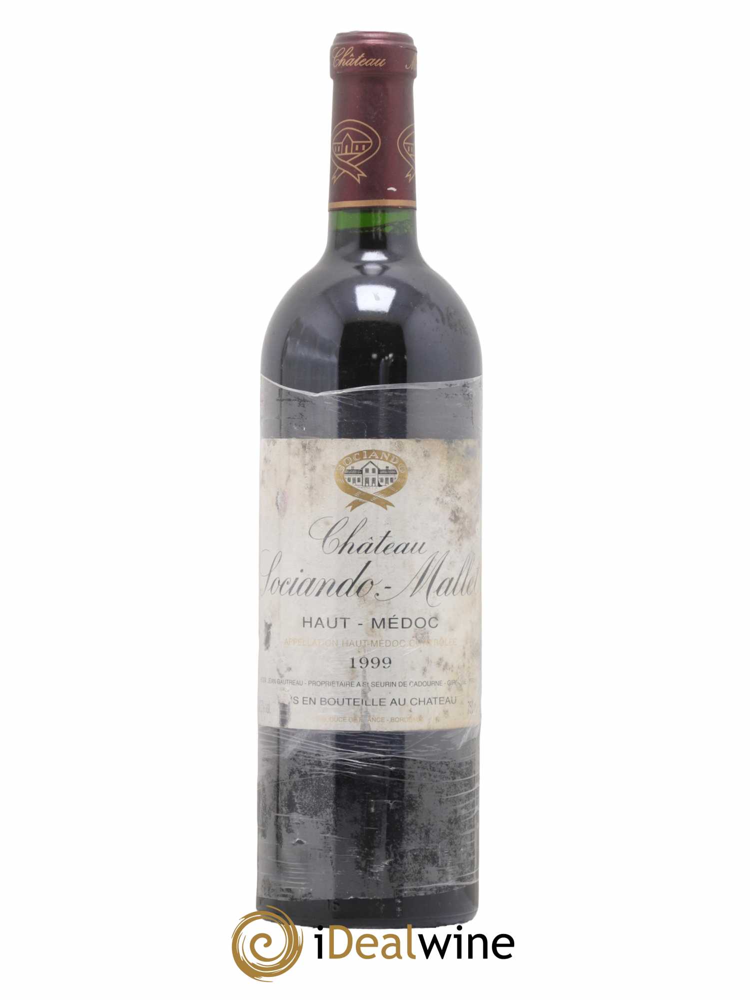 Château Sociando Mallet 1999 - Lot de 1 bouteille - 0