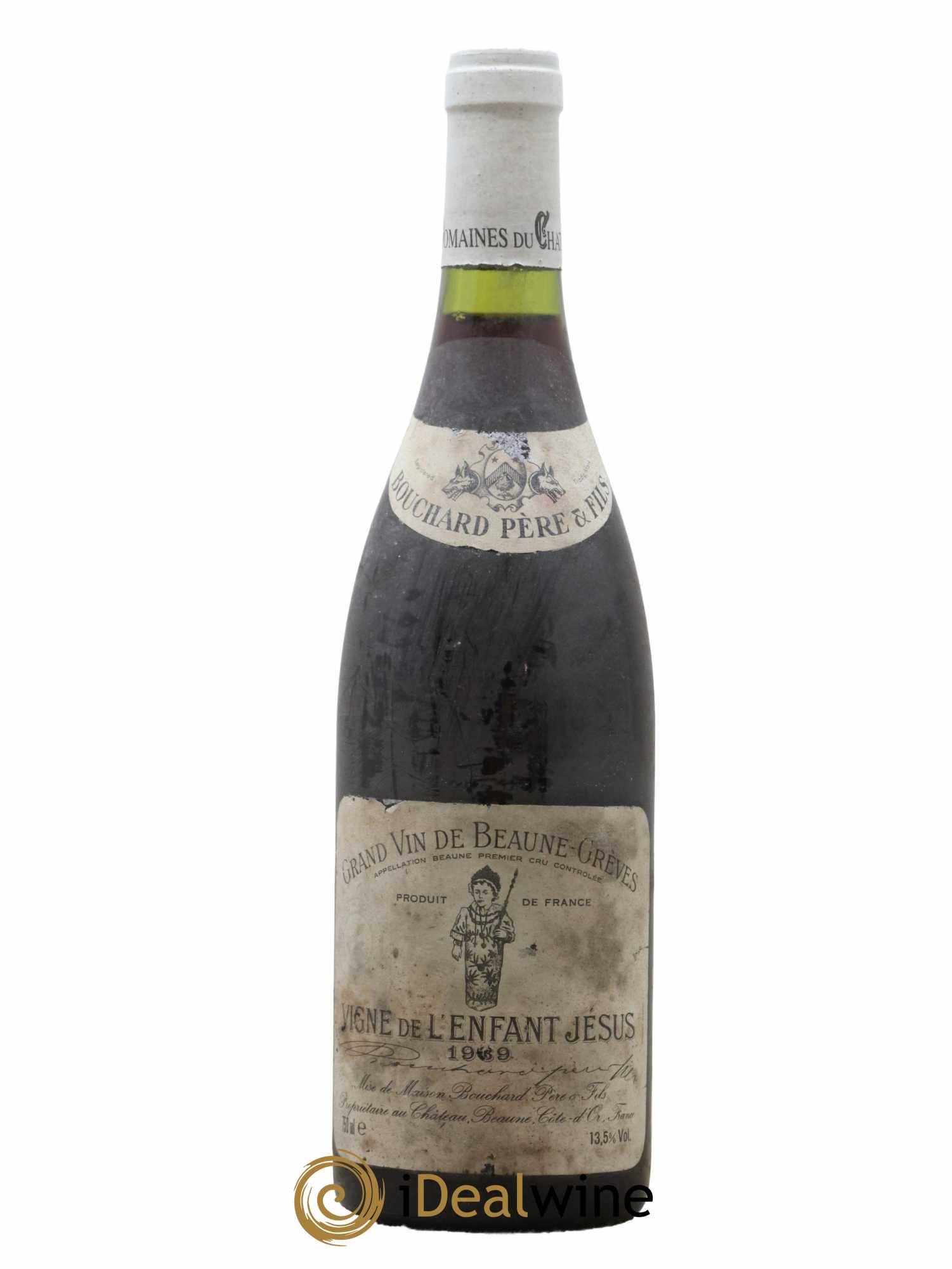 Beaune 1er Cru Grèves - Vigne de l'Enfant Jésus Bouchard Père & Fils 1989 - Lot de 1 bouteille - 0
