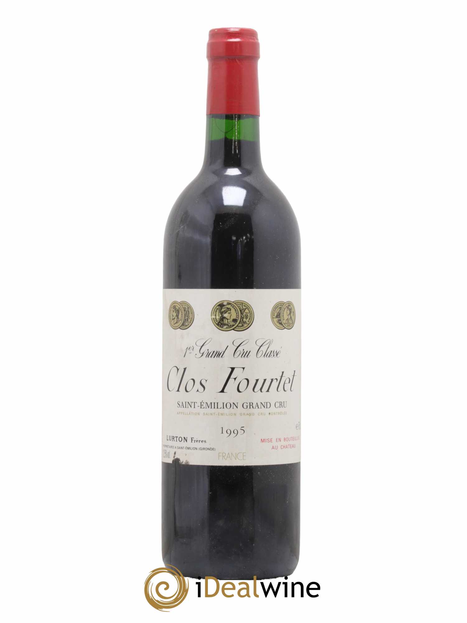 Clos Fourtet 1er Grand Cru Classé B 1995 - Lot de 1 bouteille - 0