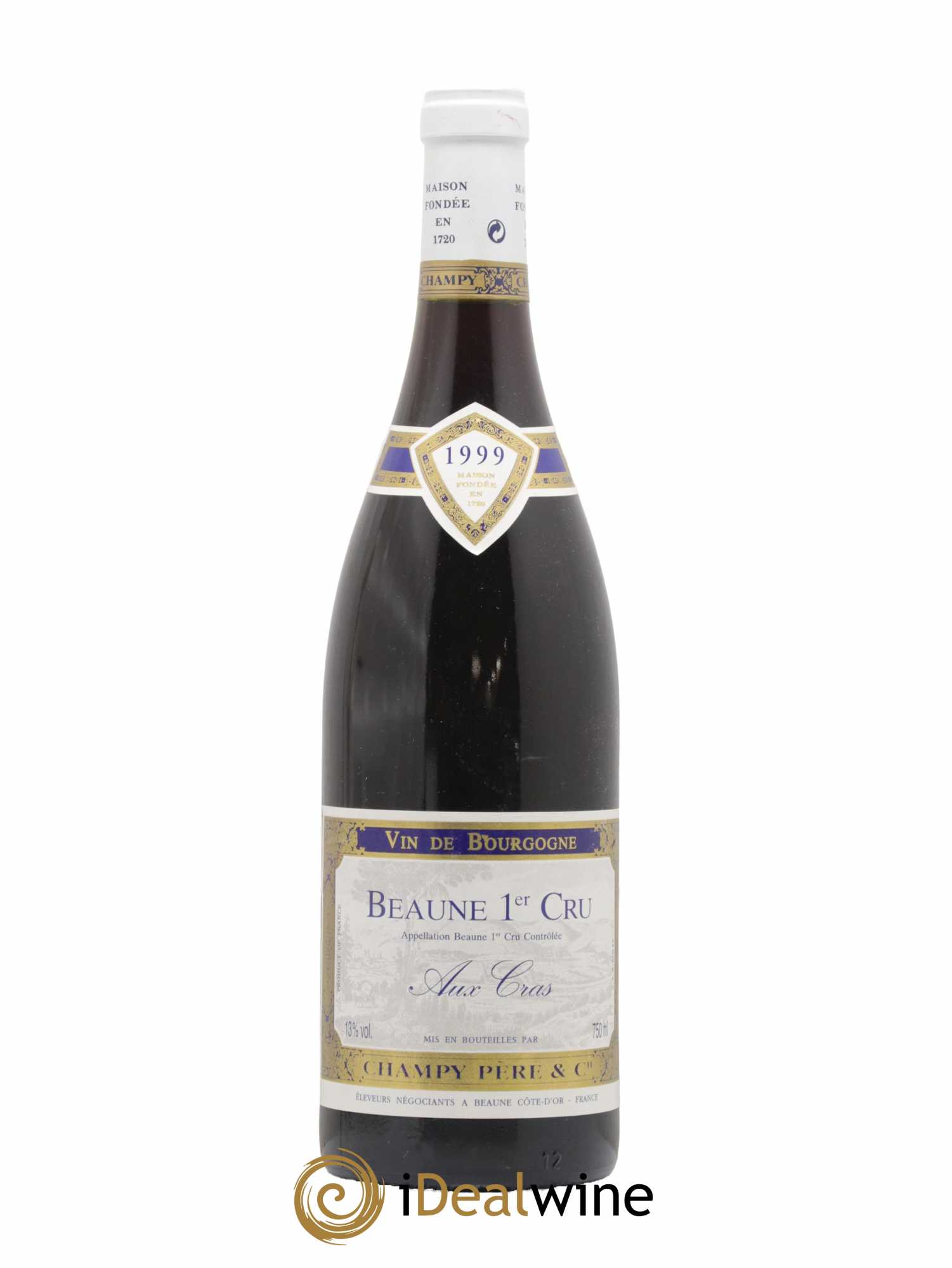 Beaune 1er Cru Aux Cras Maison Champy 1999 - Lot de 1 bouteille - 0