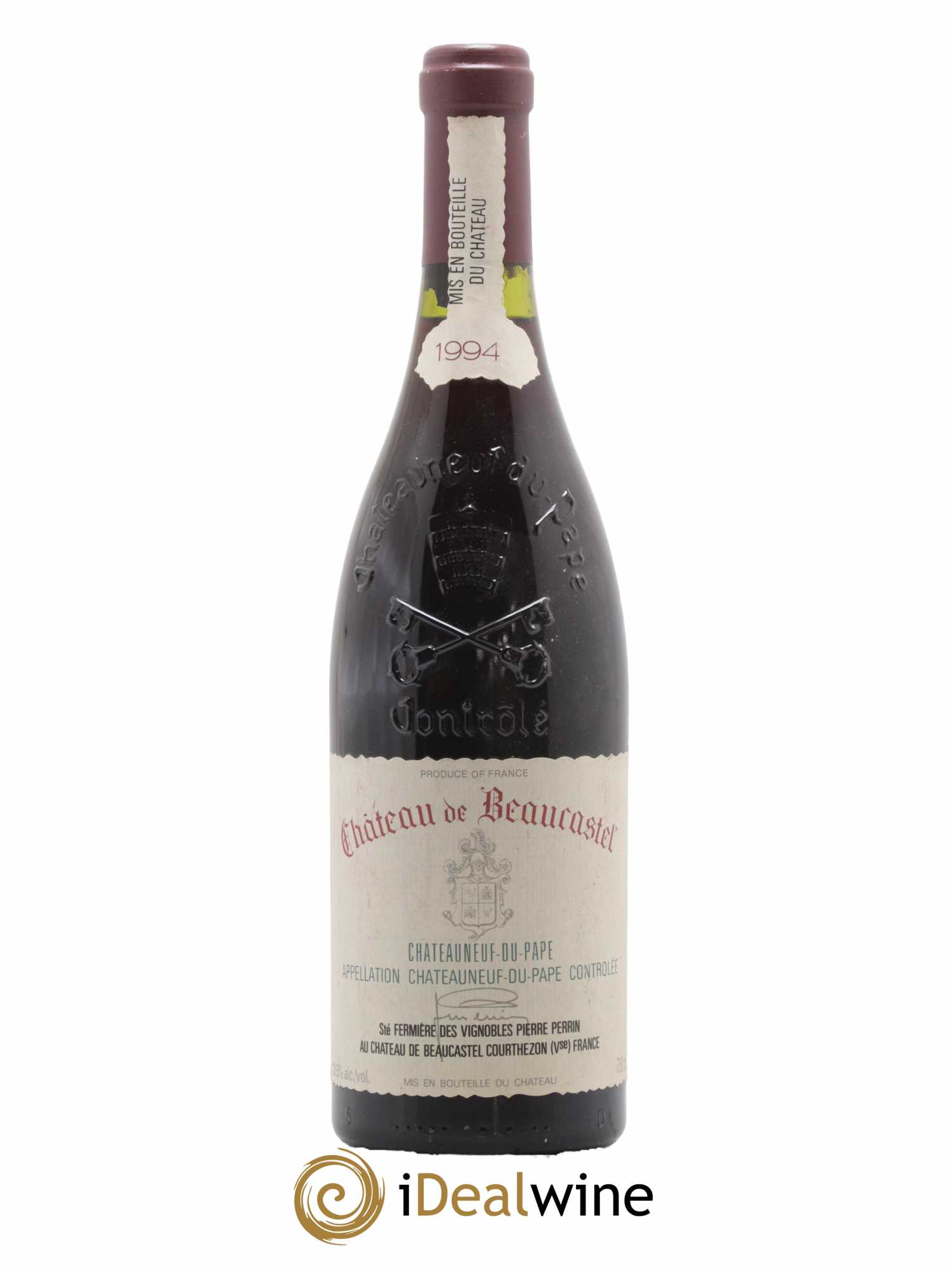 Châteauneuf-du-Pape Château de Beaucastel Famille Perrin 1994 - Posten von 1 Flasche - 0