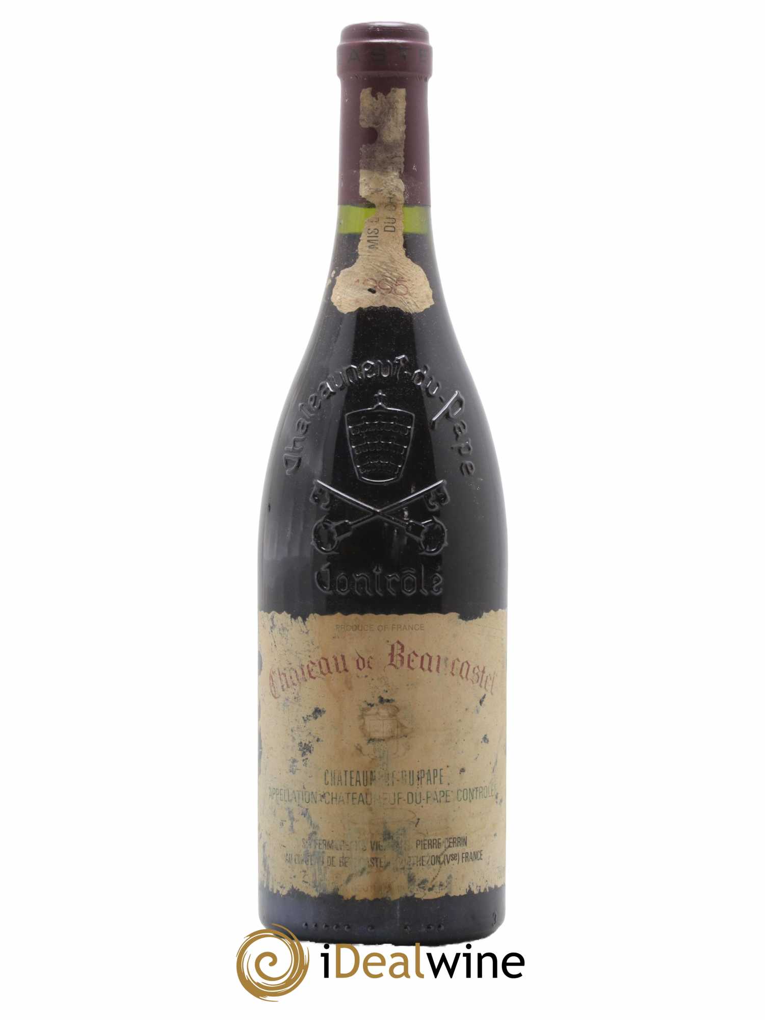 Châteauneuf-du-Pape Château de Beaucastel Famille Perrin 1995 - Lot de 1 bouteille - 0