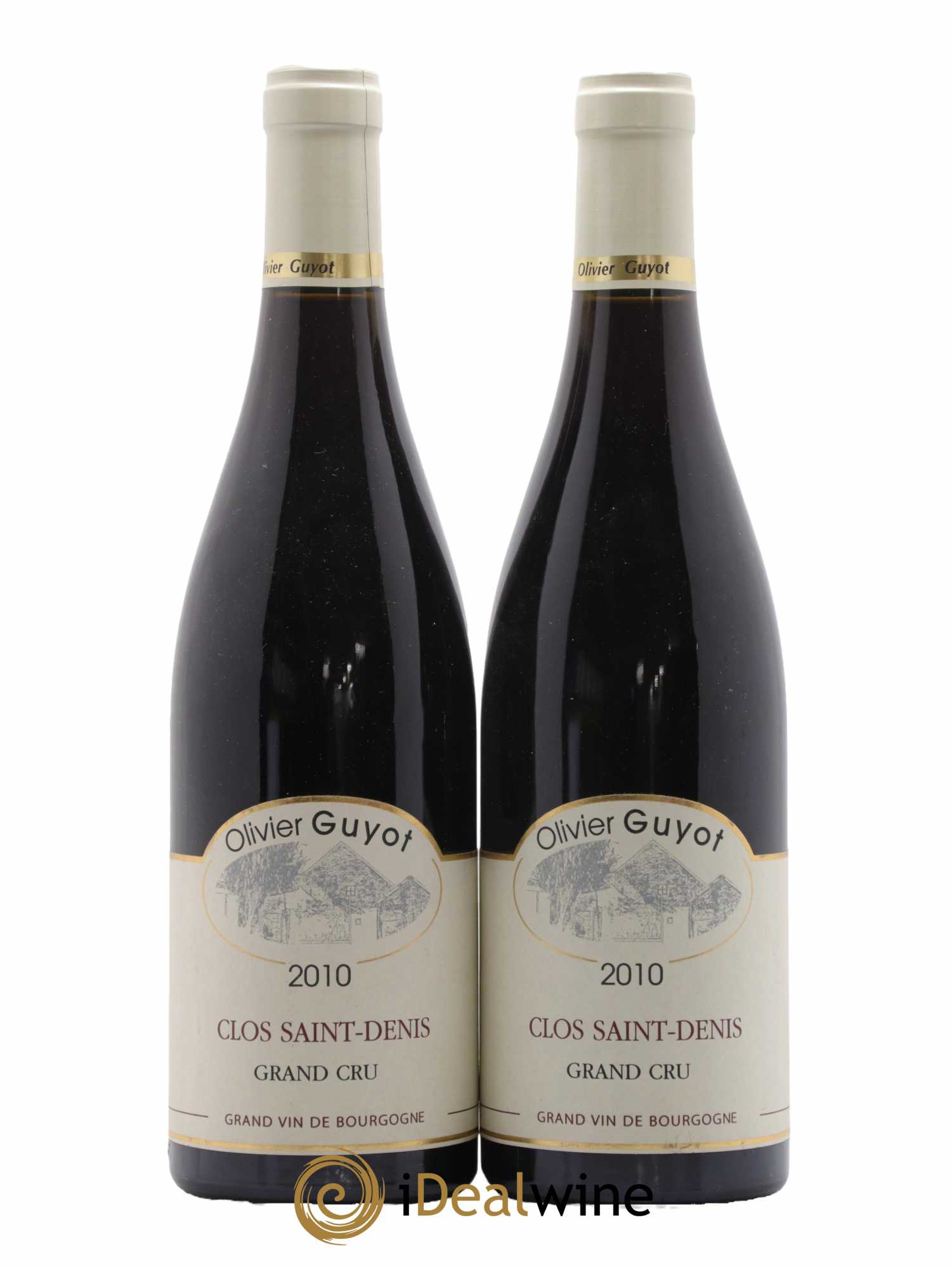 Clos Saint-Denis Grand Cru Olivier Guyot (Domaine de) 2010 - Lot de 2 bouteilles - 0