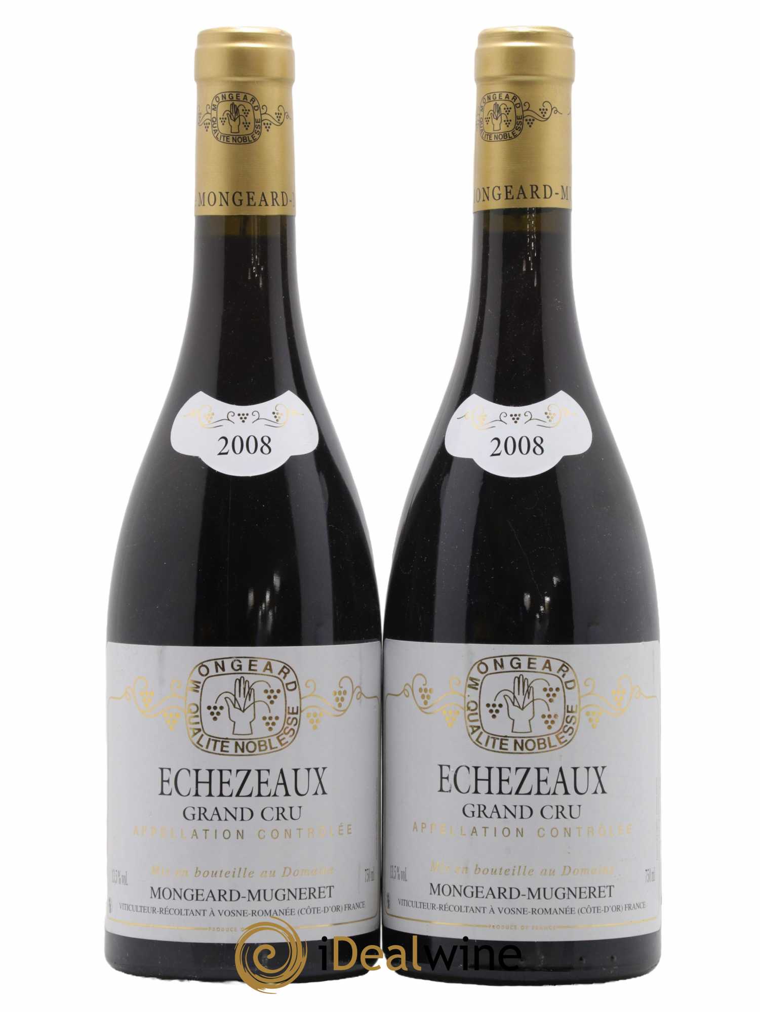 Echezeaux Grand Cru Mongeard-Mugneret (Domaine) 2008 - Lot de 2 bouteilles - 0