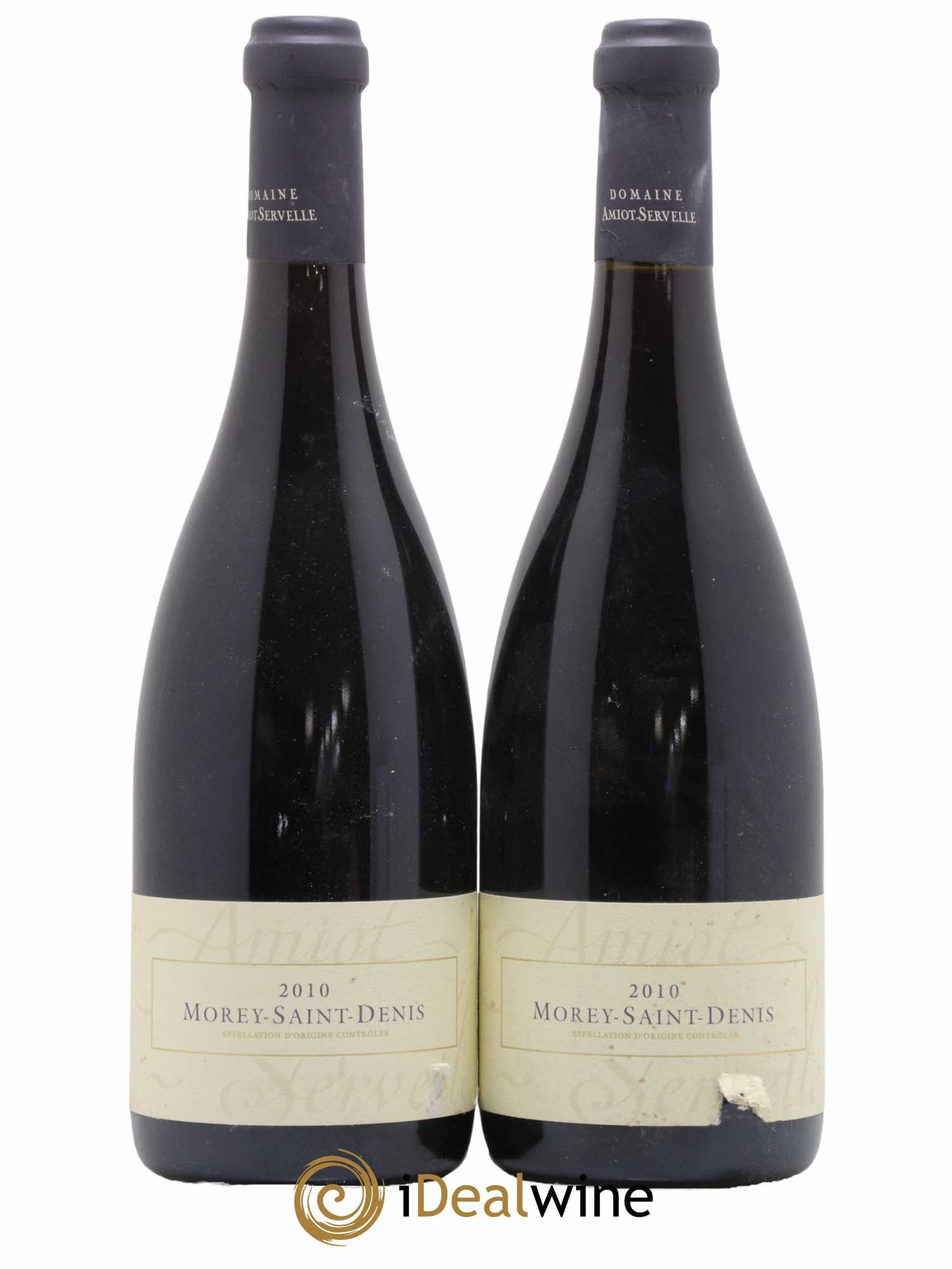 Morey-Saint-Denis Amiot-Servelle 2010 - Lot de 2 bouteilles - 0