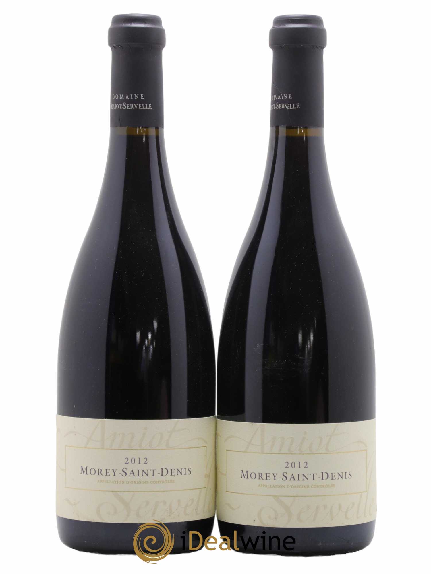 Morey-Saint-Denis Amiot-Servelle 2012 - Lot de 2 bouteilles - 0