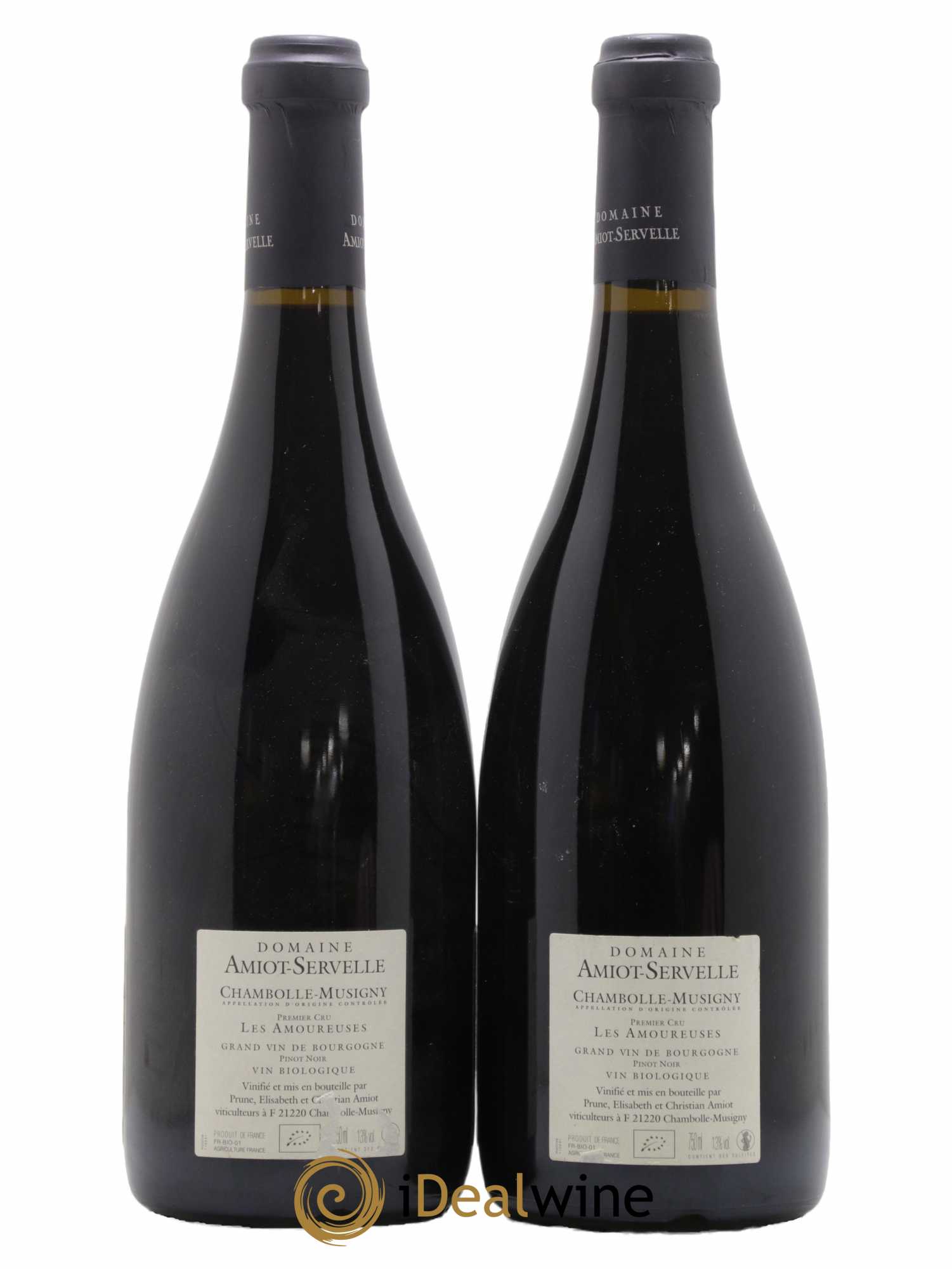 Chambolle-Musigny 1er Cru Les Amoureuses Amiot-Servelle 2013 - Posten von 2 Flaschen - 1