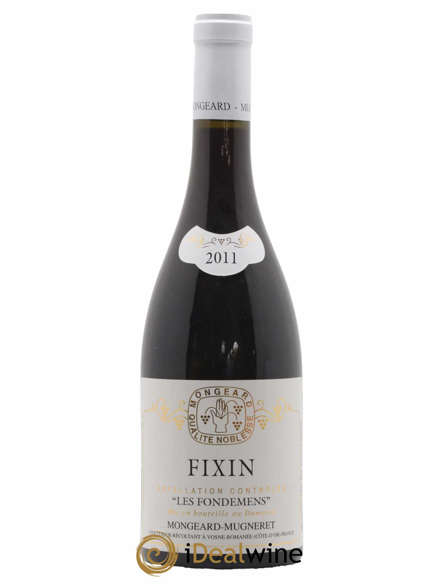 Fixin Les Fondemens Domaine Mongeard-Mugneret 2011 - Lot de 1 bouteille - 0