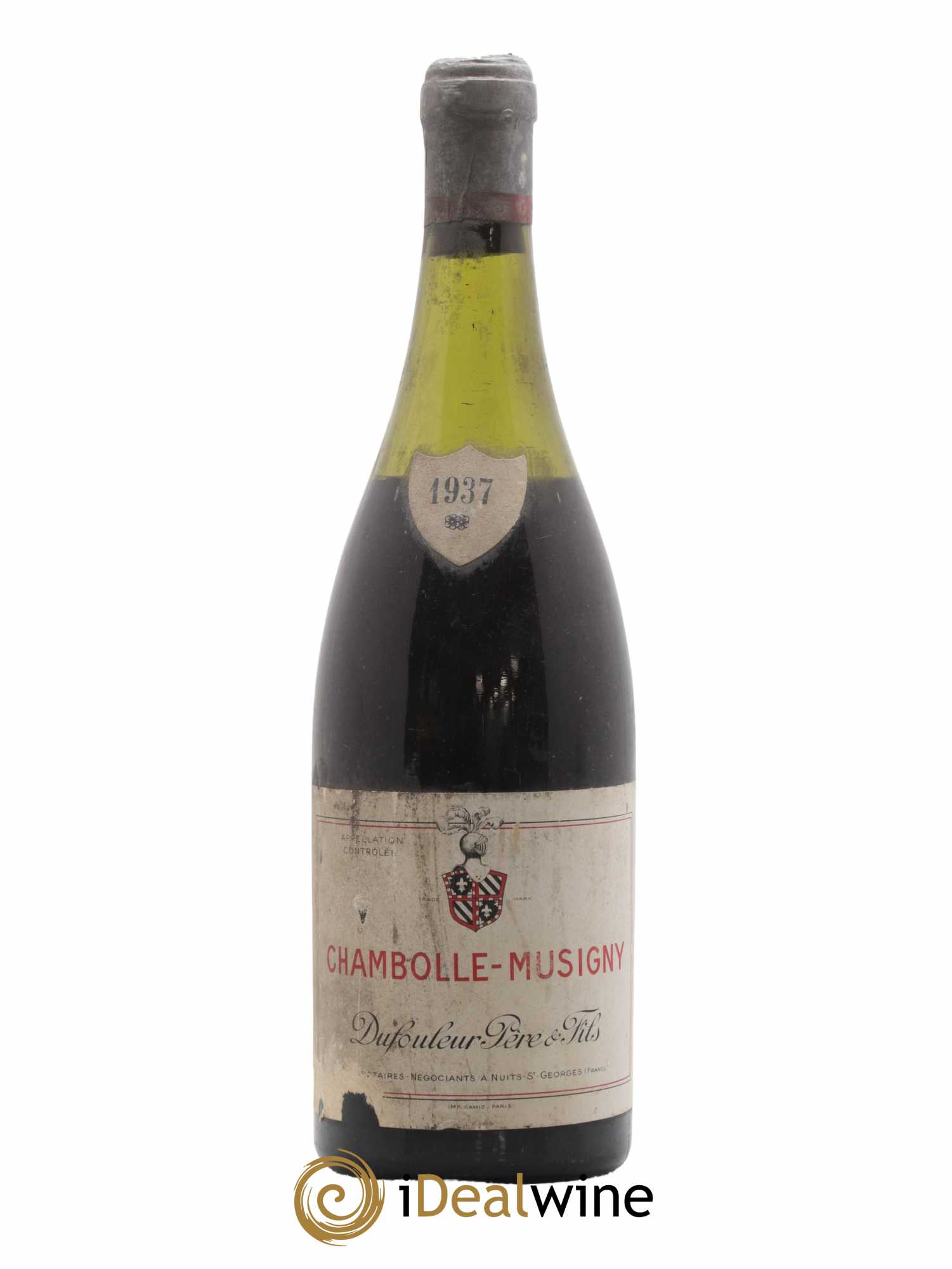 Chambolle-Musigny Domaine Dufouleur Père & Fils 1937 - Lot de 1 bouteille - 0
