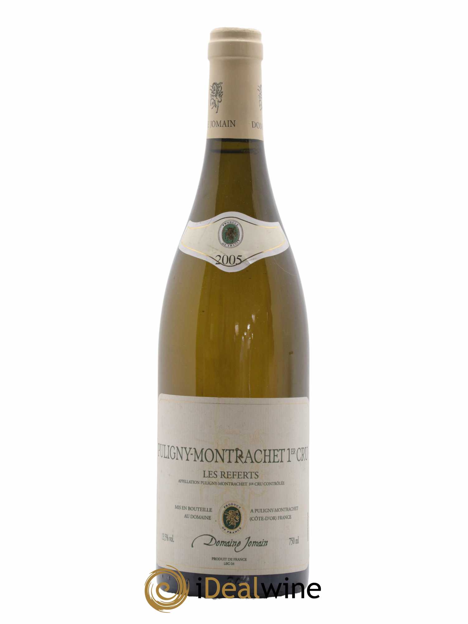 Puligny-Montrachet 1er Cru Domaine Jomain 2005 - Lot de 1 bouteille - 0