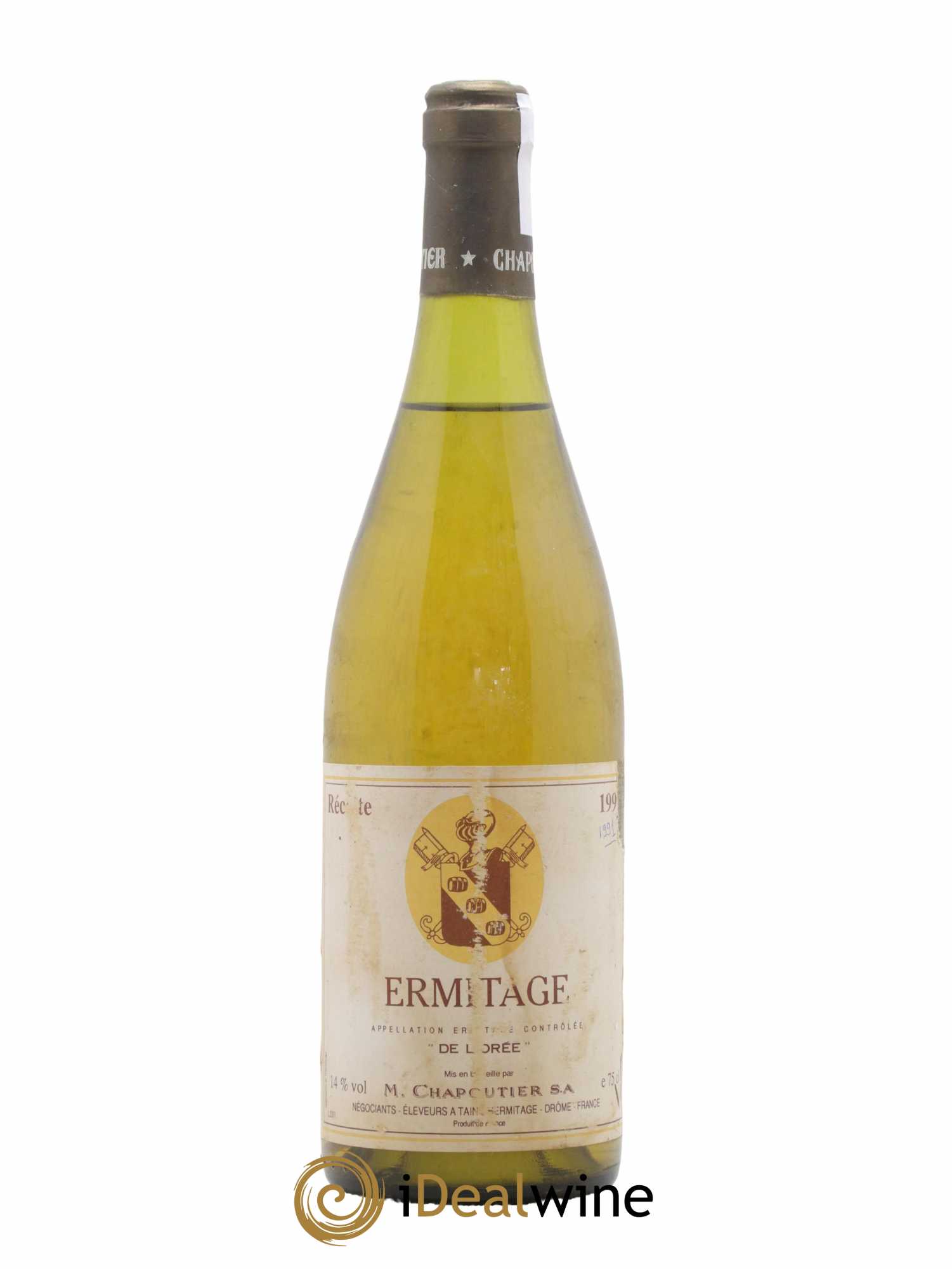 Hermitage Ermitage de l'Orée Chapoutier 1991 - Lot de 1 bouteille - 0