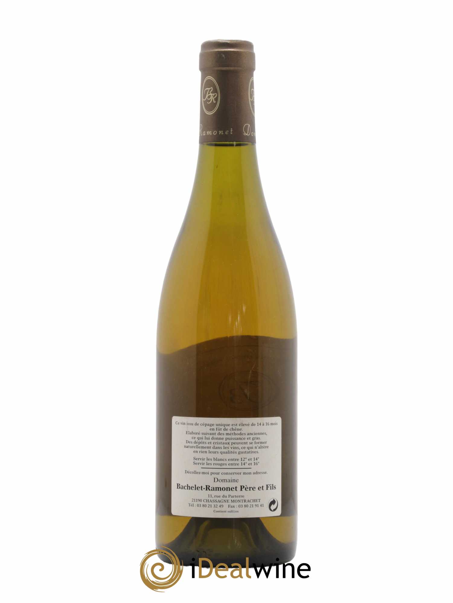 Bâtard-Montrachet Grand Cru Bachelet-Ramonet (Domaine) 2001 - Lot of 1 bottle - 1