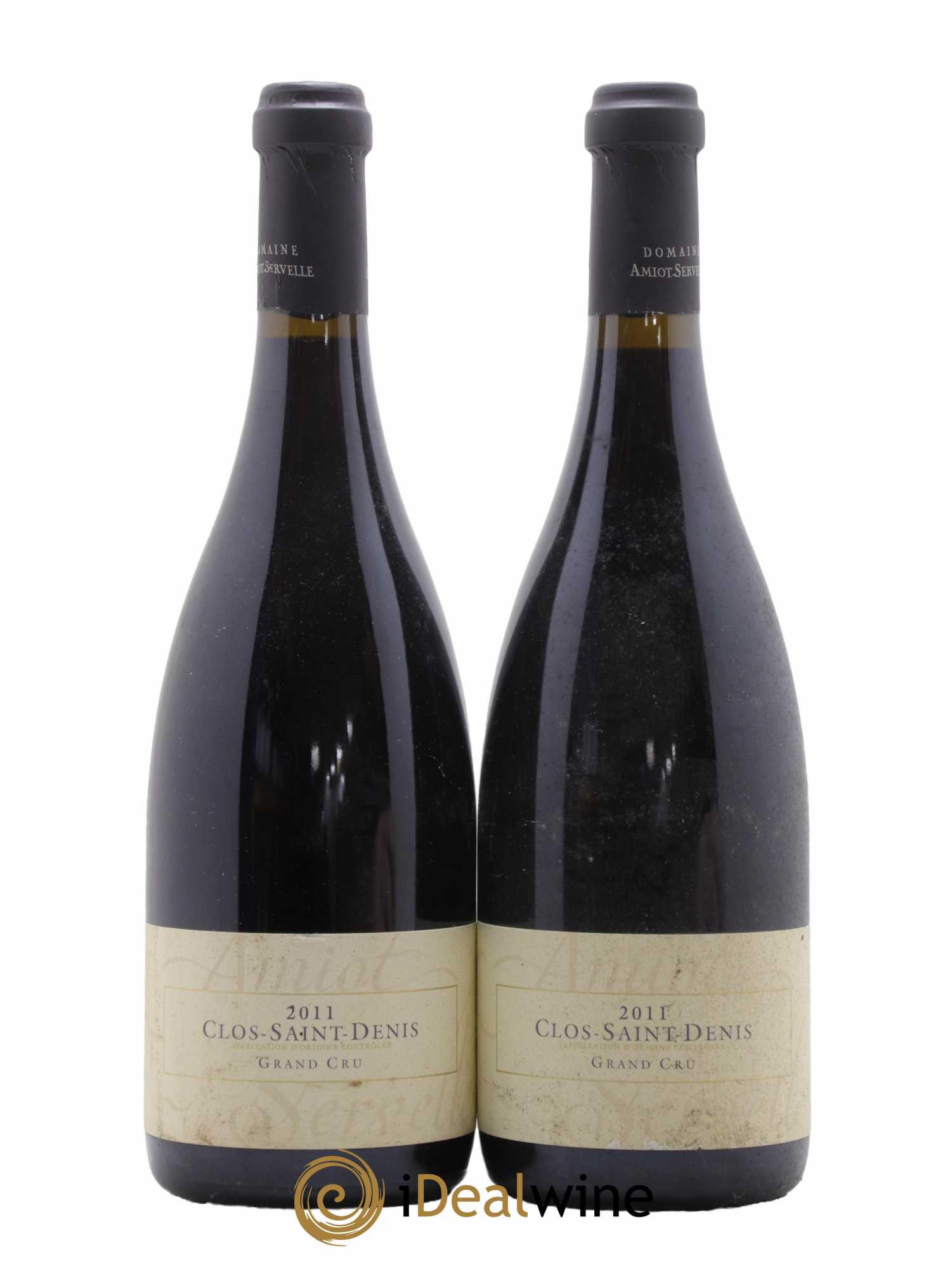 Clos Saint-Denis Grand Cru Amiot-Servelle 2011 - Lot de 2 bouteilles - 0