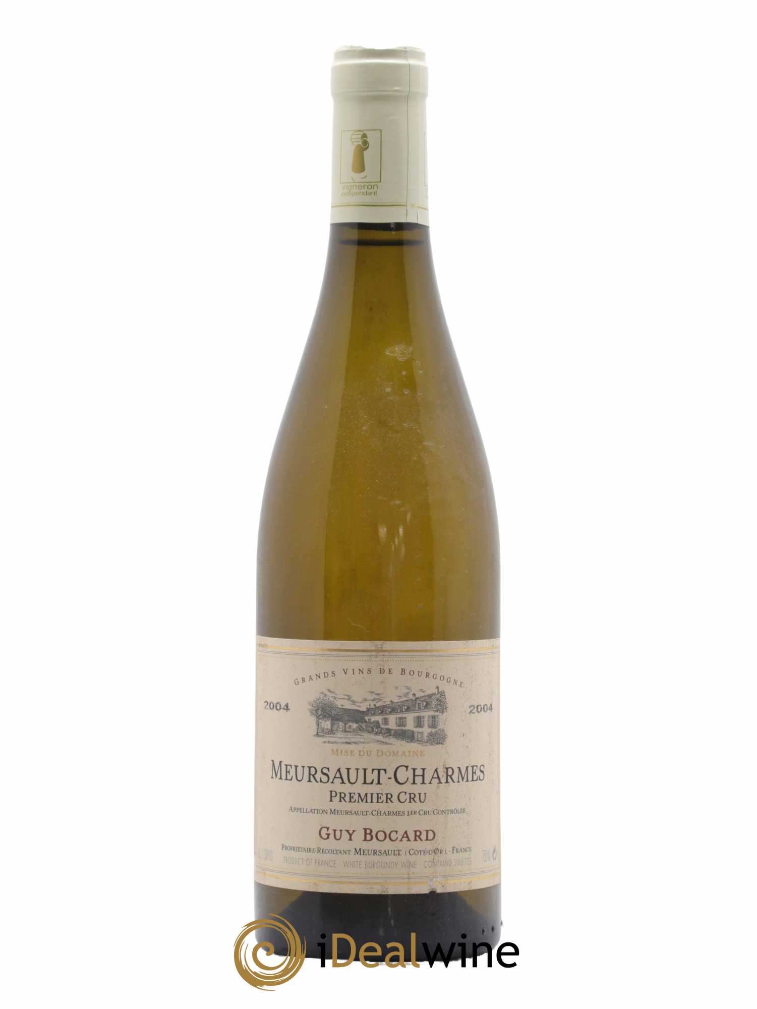 Meursault 1er Cru Charmes Guy Bocard 2004 - Lot de 1 bouteille - 0
