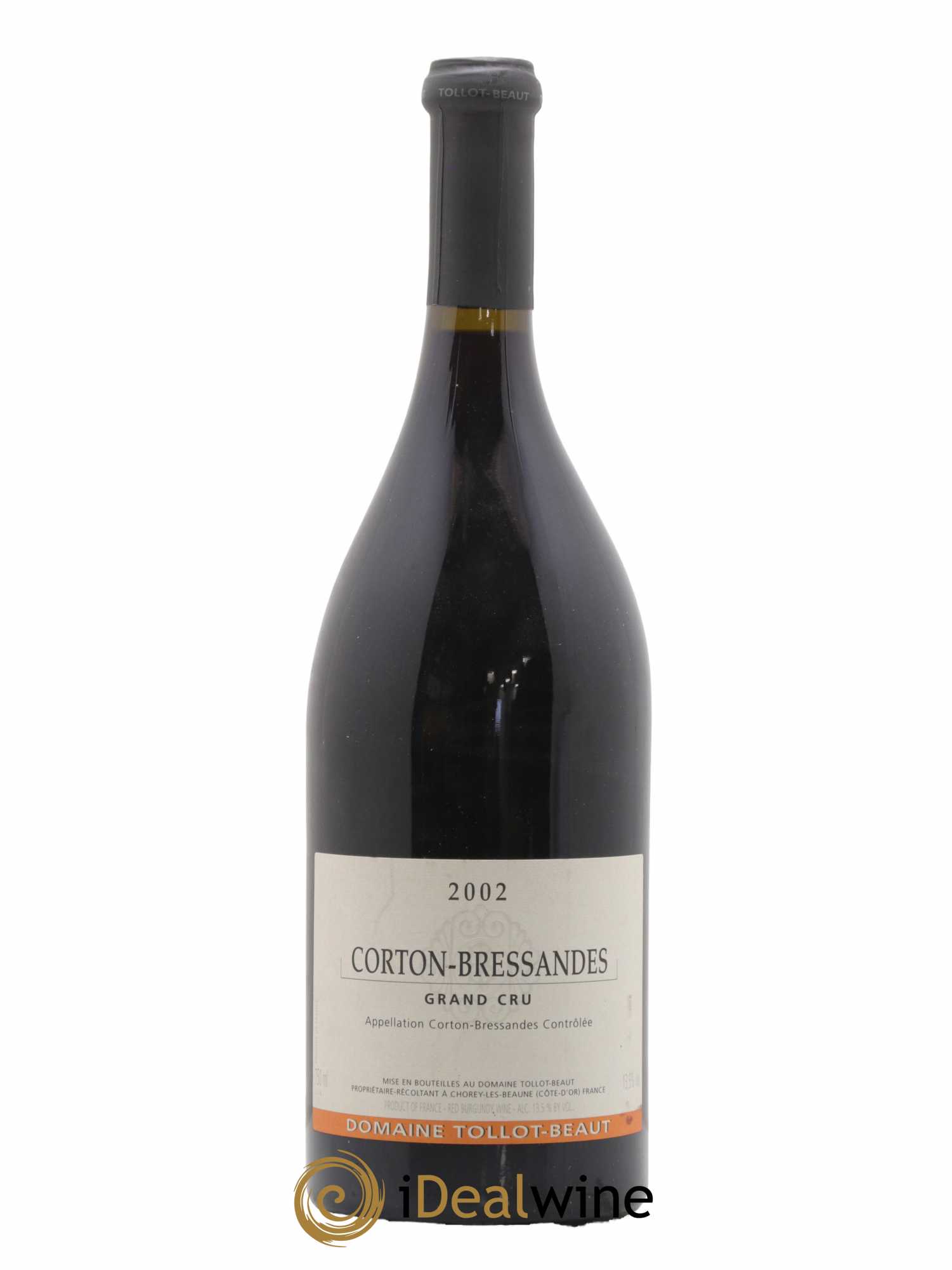 Corton-Bressandes Grand Cru Tollot Beaut (Domaine) 2002 - Lot de 1 bouteille - 0