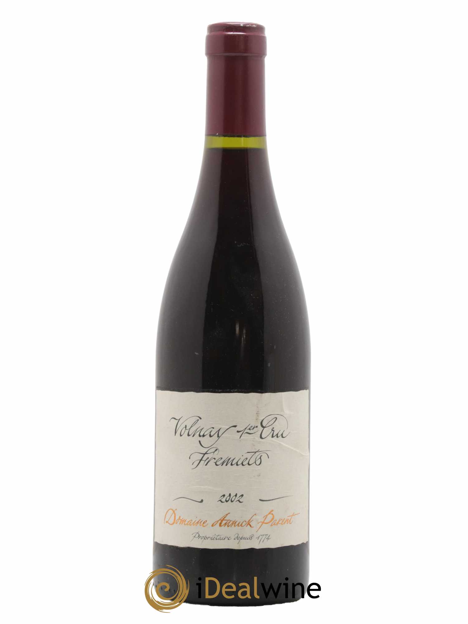 Volnay 1er Cru Les Fremiets Annick Parent (Domaine) 2002 - Lot de 1 bouteille - 0