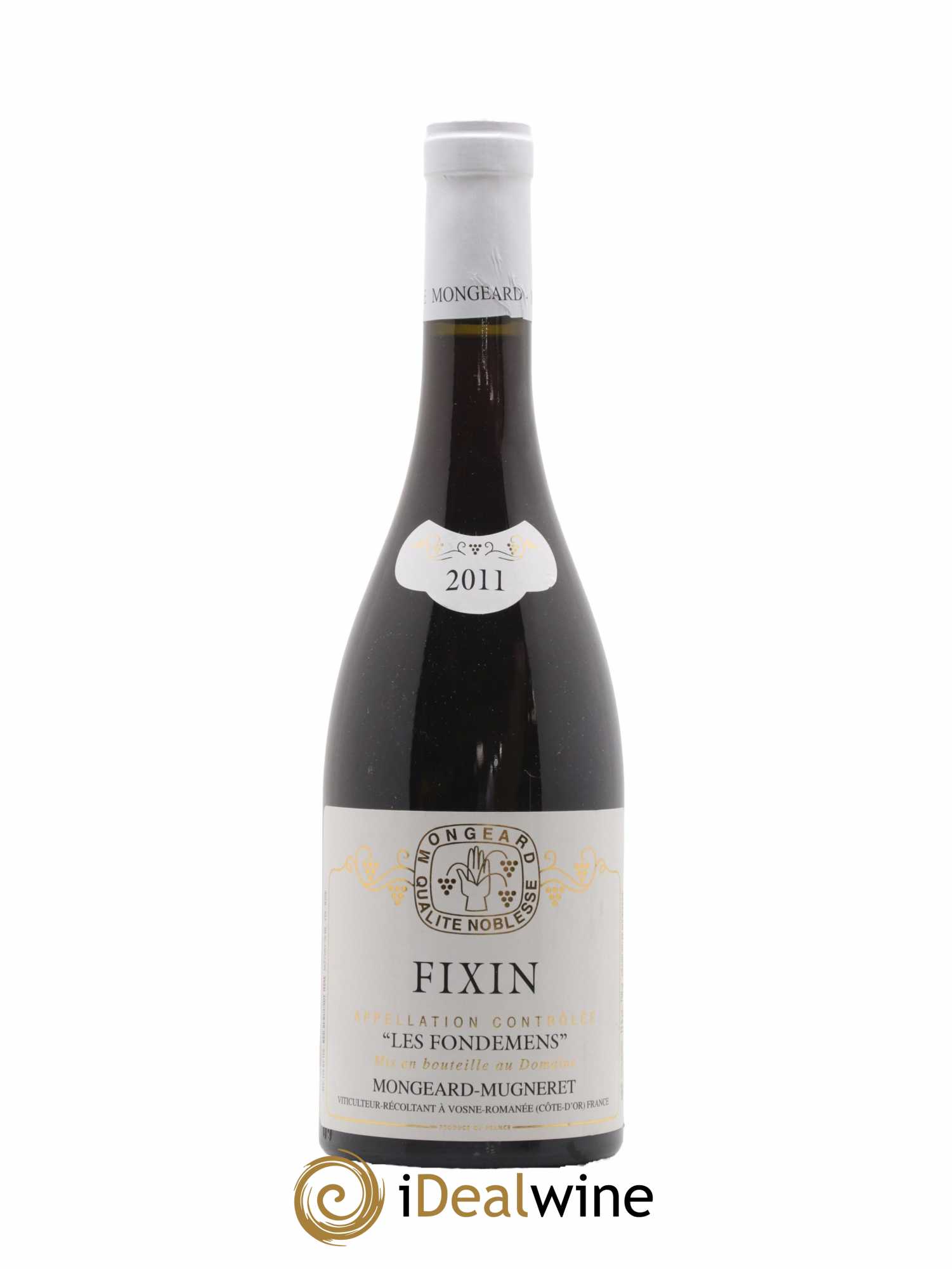 Fixin Les Fondemens Domaine Mongeard-Mugneret 2011 - Lot de 1 bouteille - 0
