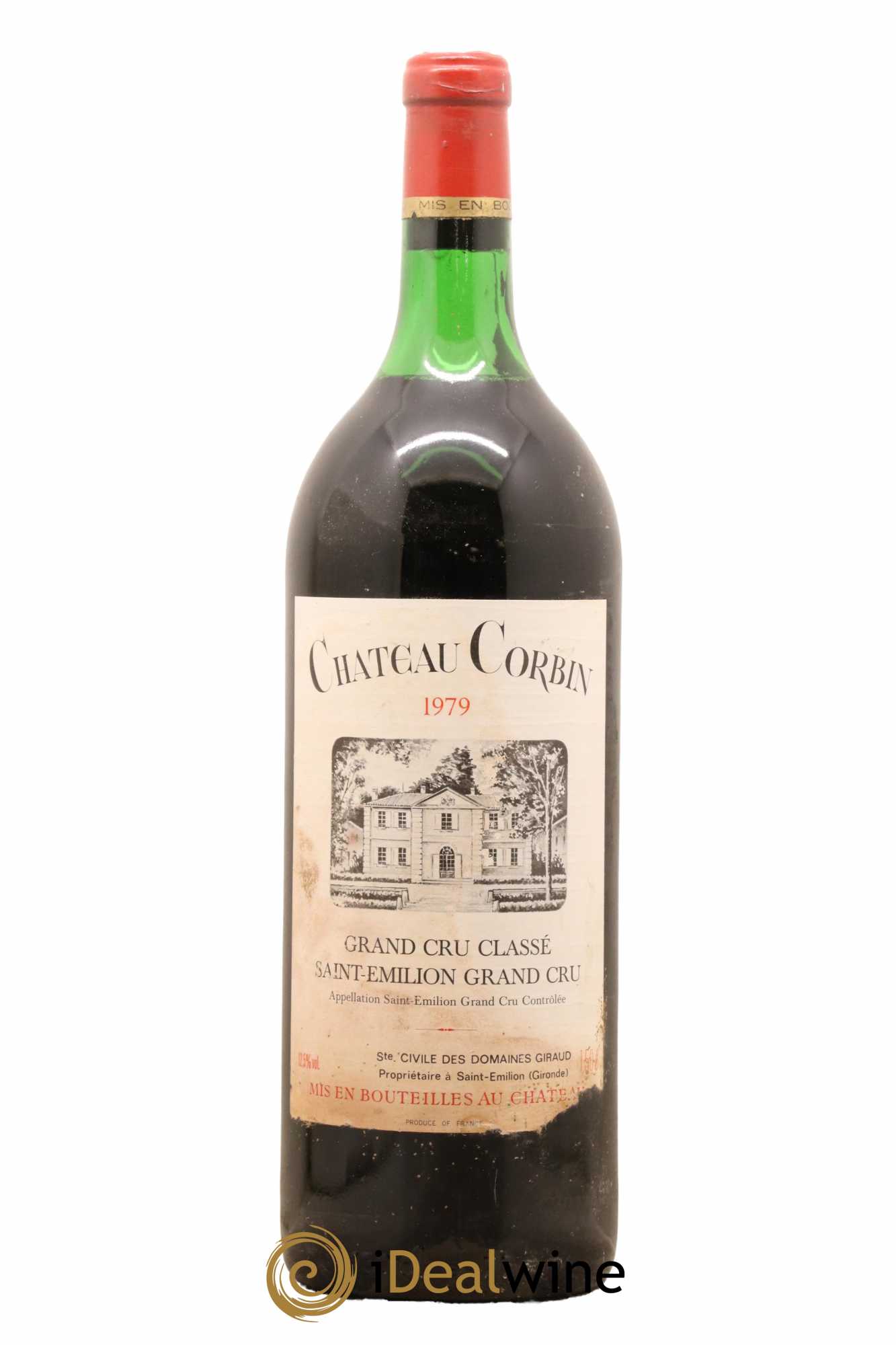 Château Corbin Grand Cru Classé 1979 - Lot de 1 magnum - 0