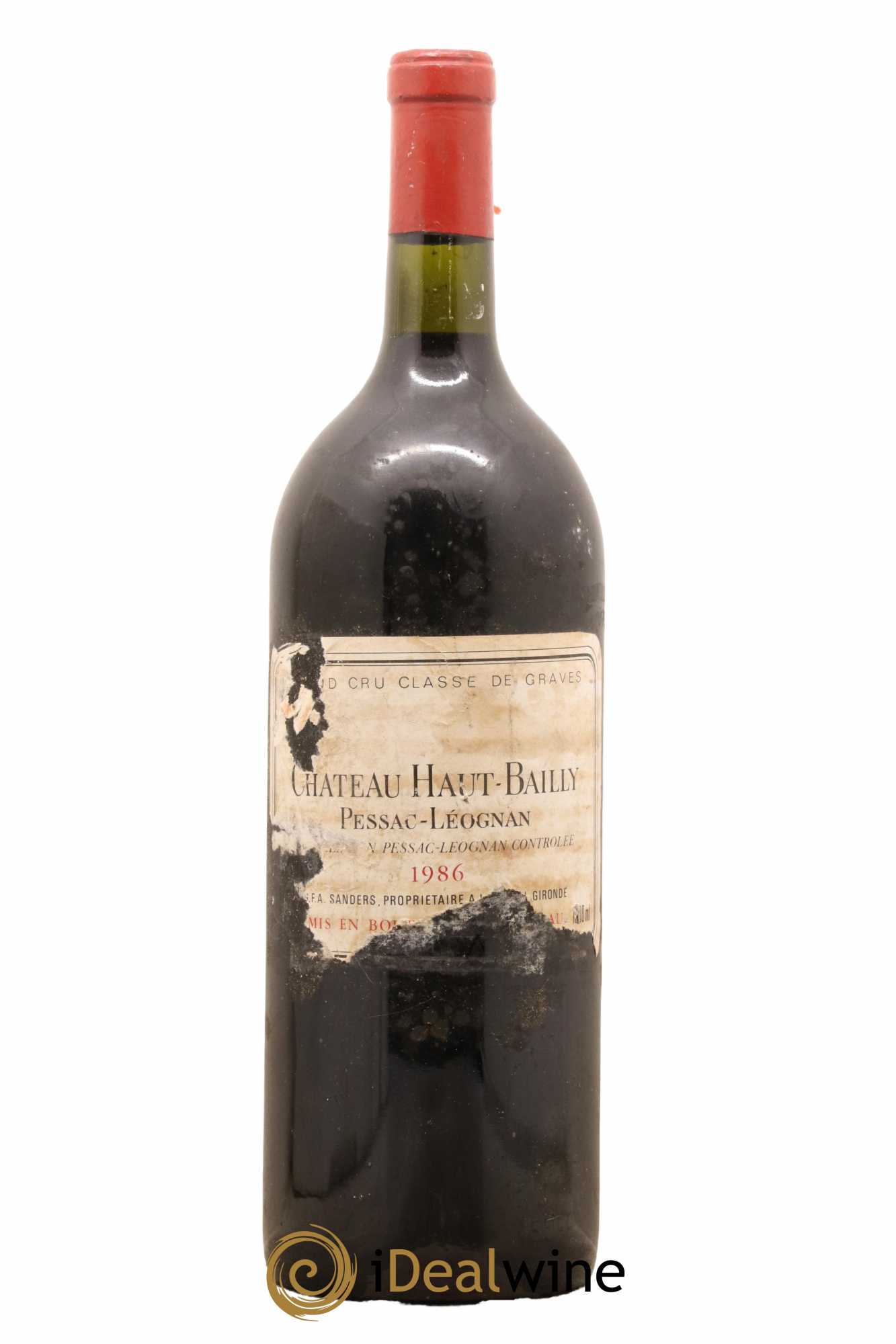 Château Haut-Bailly Cru Classé de Graves 1986 - Lot de 1 magnum - 0