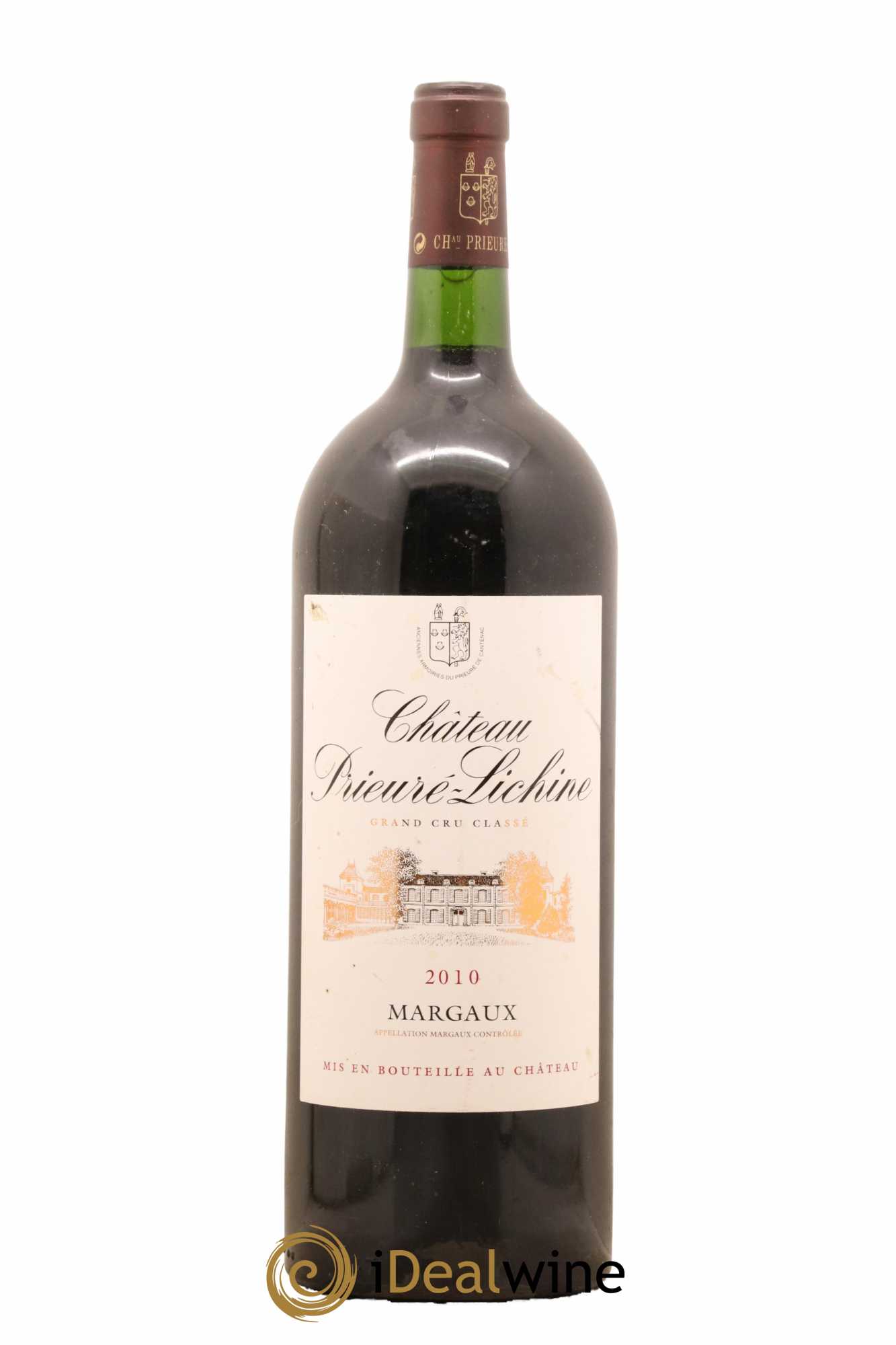 Château Prieuré Lichine 4ème Grand Cru Classé 2010 - Lot de 1 magnum - 0