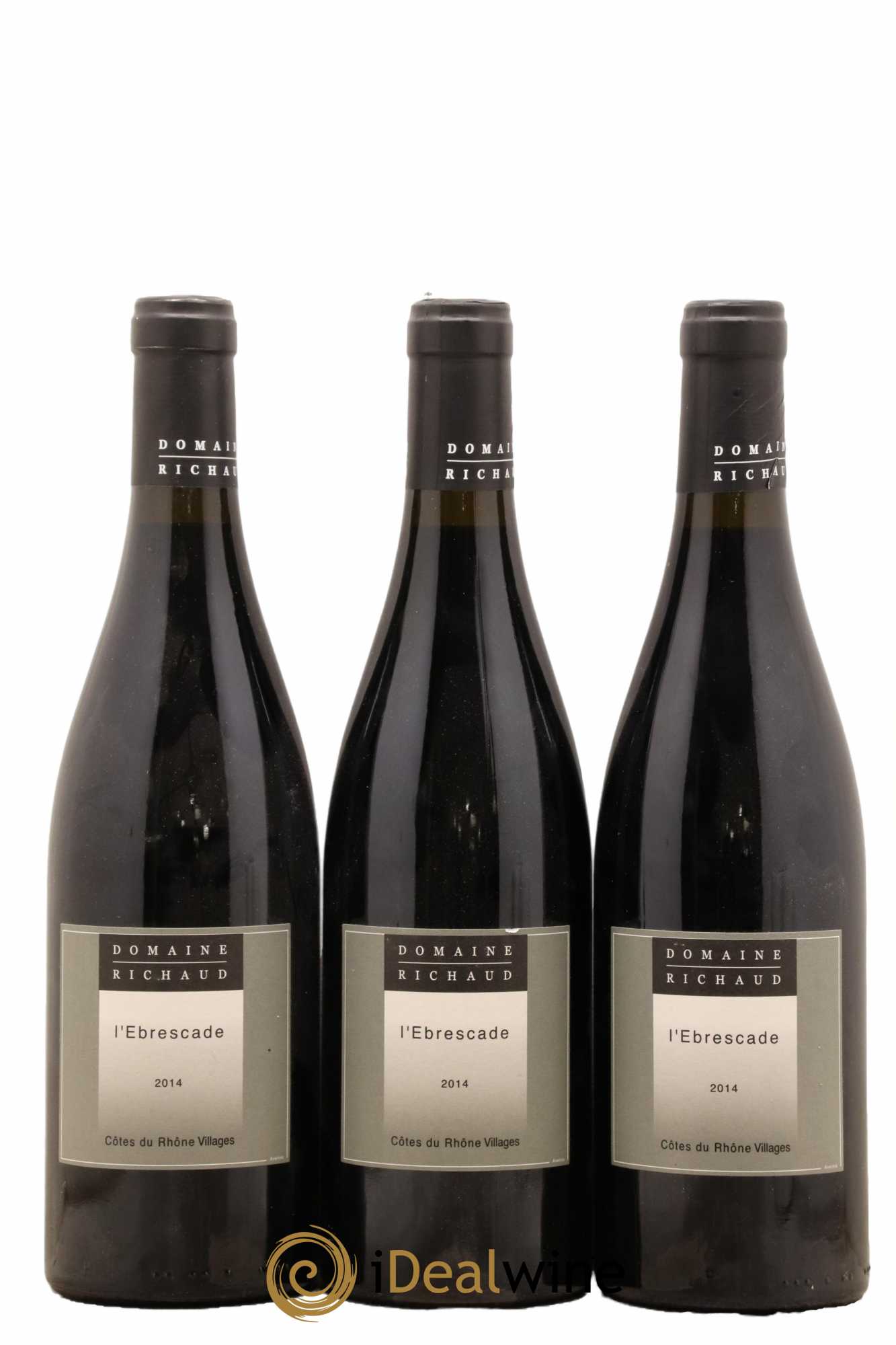 Cairanne Ebrescade Marcel Richaud 2014 - Lot de 3 bouteilles - 0
