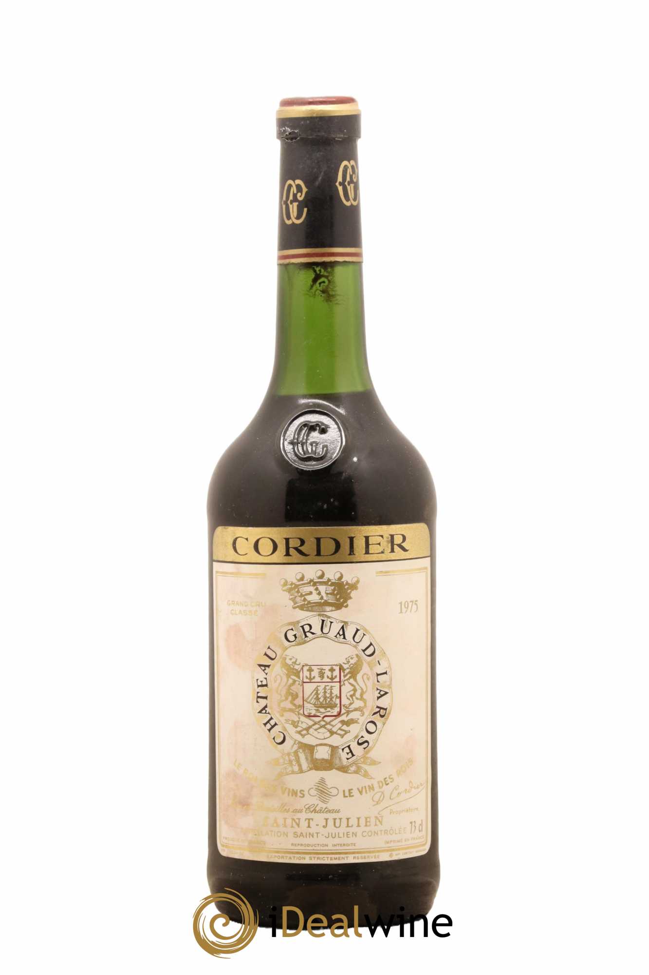 Château Gruaud Larose 2ème Grand Cru Classé 1975 - Lot de 1 bouteille - 0