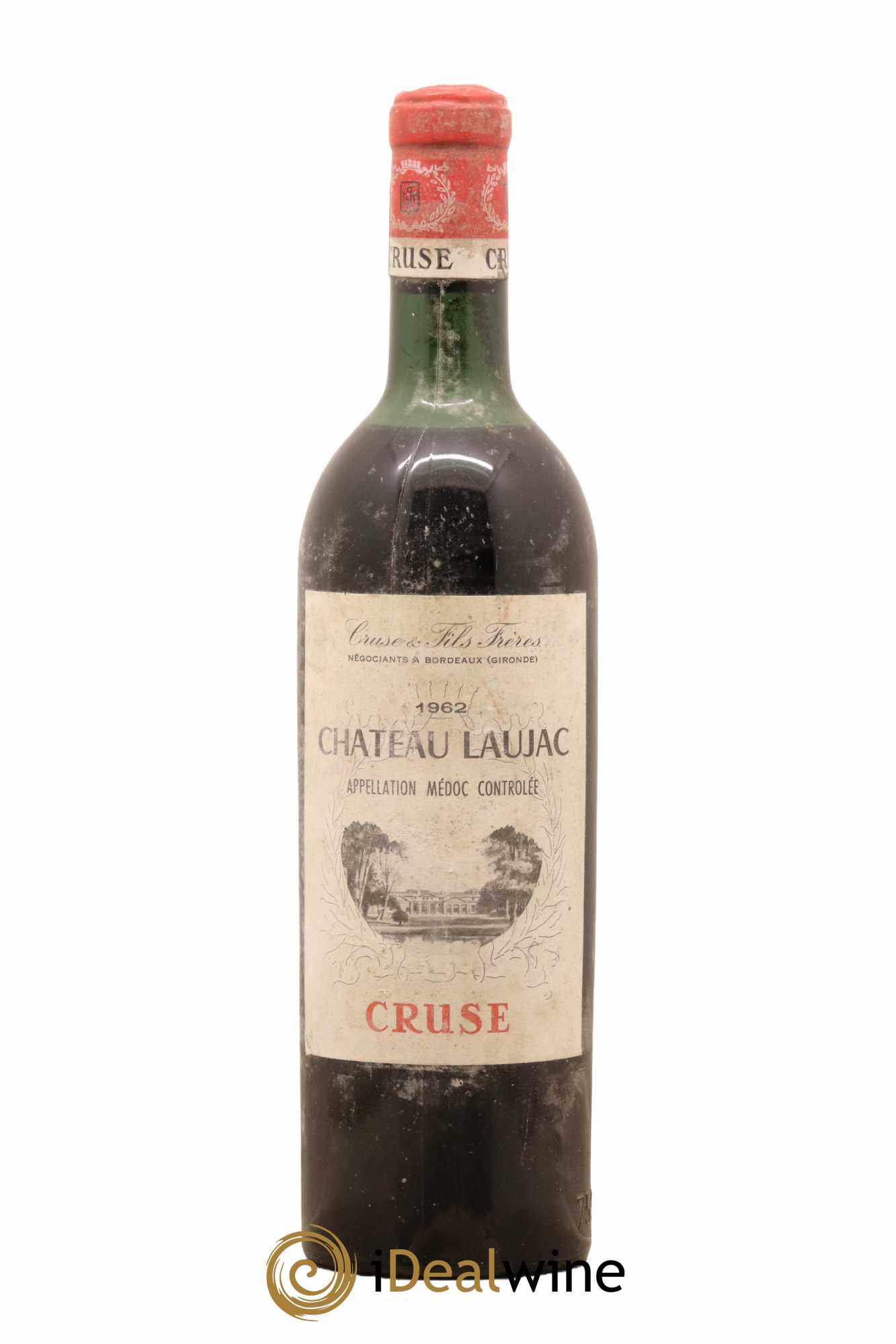 Château Laujac Cru Bourgeois 1962 - Lot de 1 bouteille - 0
